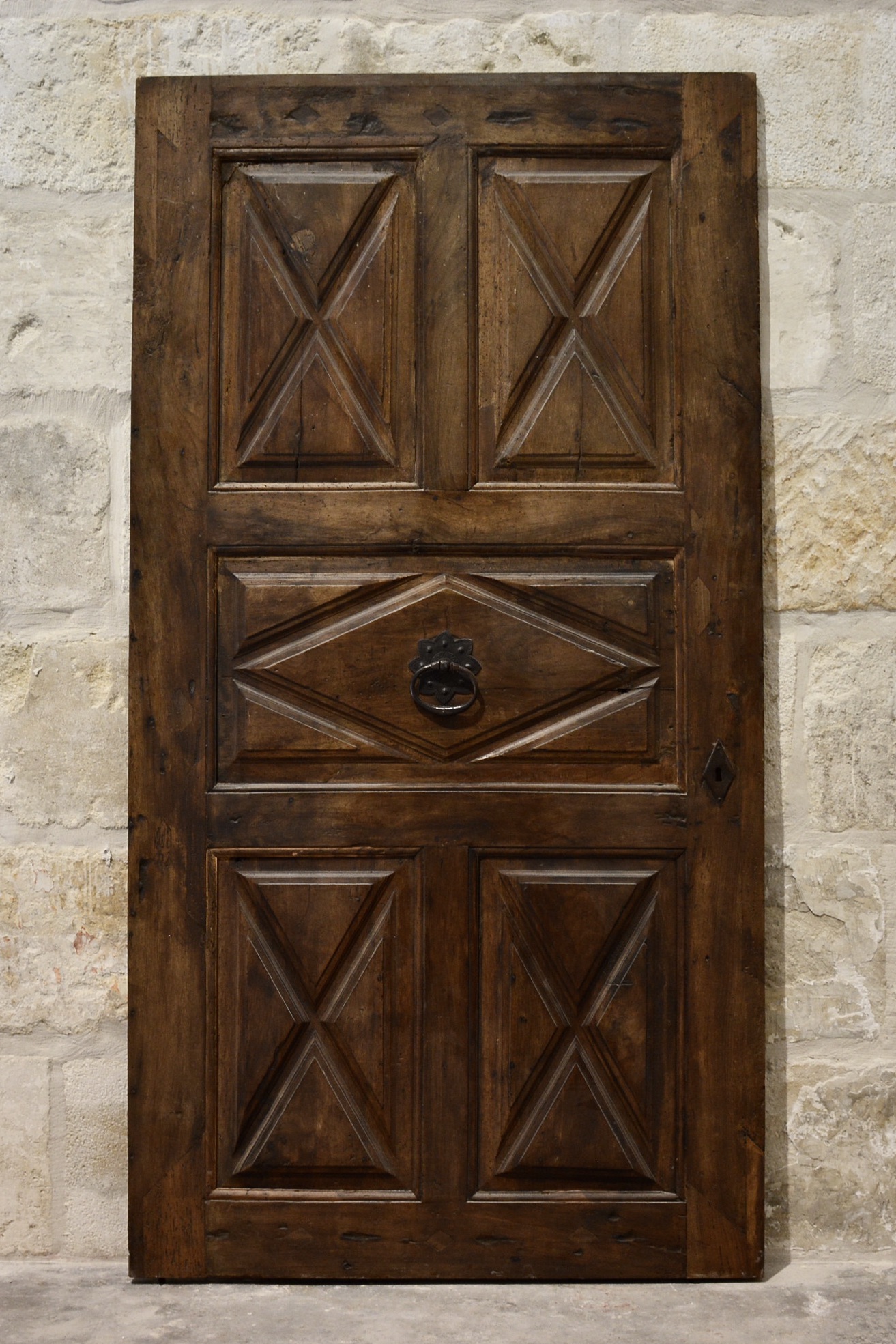 17th c. Walnut Entrance Door
