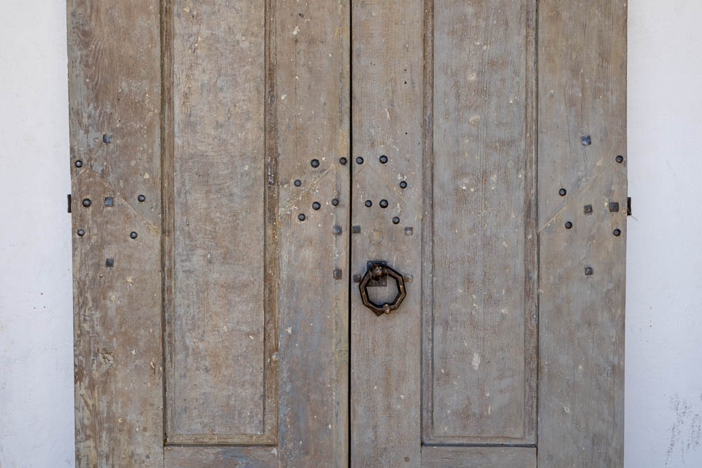 Pair of 17th c Entrance Doors from a Maison de Ville in Nancy, France