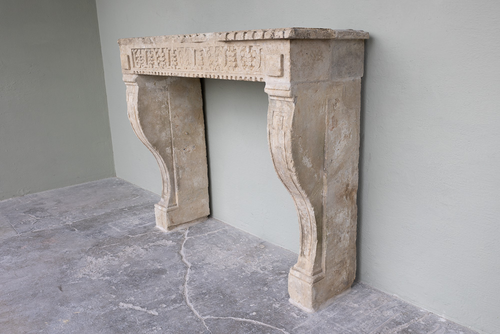 18th Century Mantel from Poitiers, a city on Rive Clain (an important river in western France) - image 2