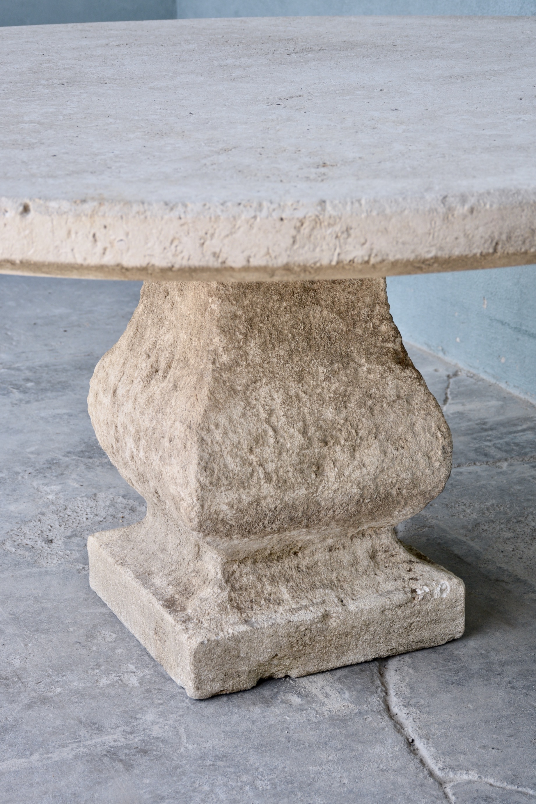 Bastide Collection | Aged Limestone Table from Provence - image 2