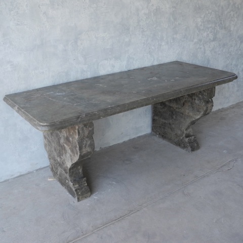 17th c. Marble Table from the Refectory of the "Couvent des Minimes" in the French Village of Semur en Auxois - image 3