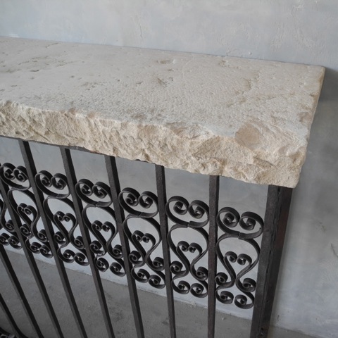 18th c. Catalonian Balcony Console with Reclaimed Stone Top - image 3