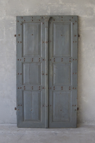 Pair of 18th c. Entrance Doors from a Village House in the Pyrenees
