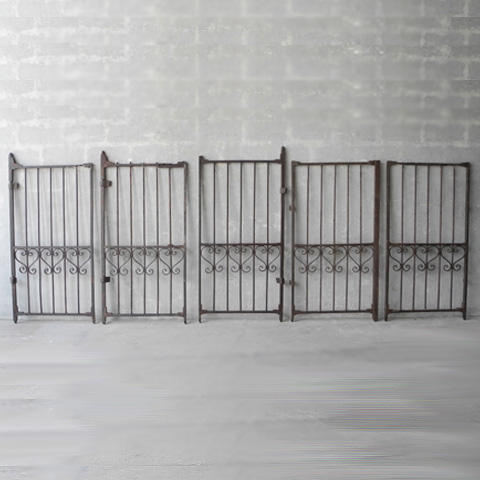 19th c. Iron Gates from a Property outside of Uzes, France