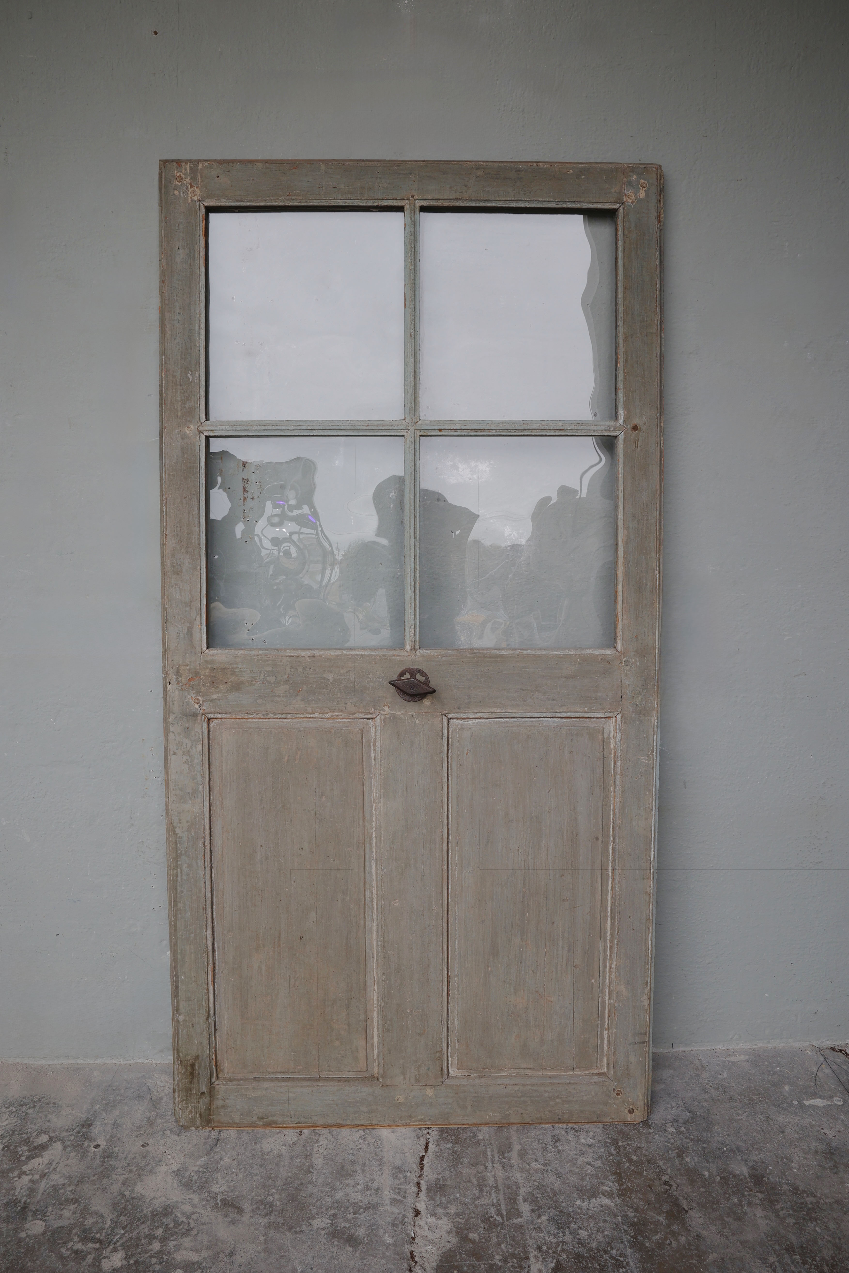 18th c. Door from a Maison de Ville in Brugges, Belgium