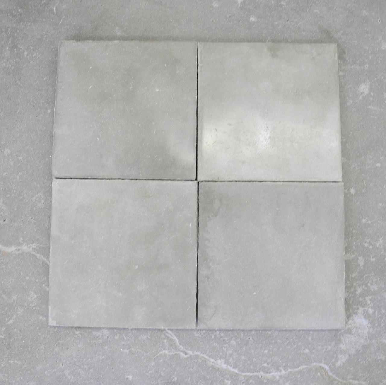 19th Century Solid Gray Colored Cement Tile