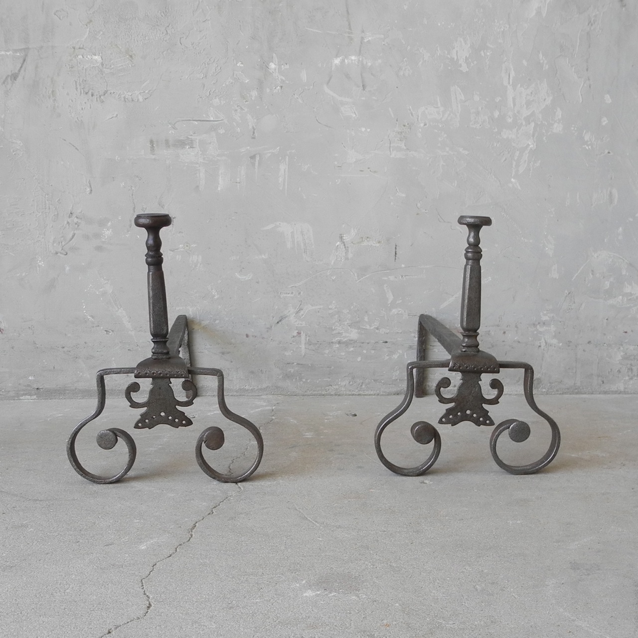 Pair Louis XIV Andirons, c. 1700 - image 4