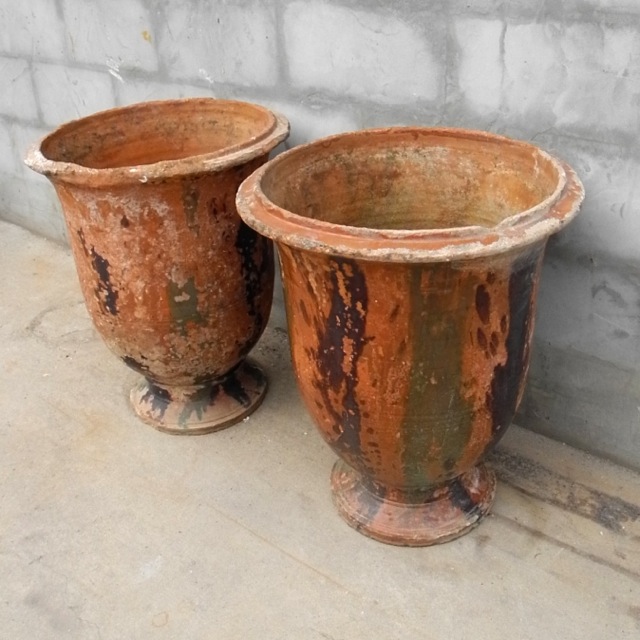 Pair of 19th c. Jarres d'Anduze - image 2