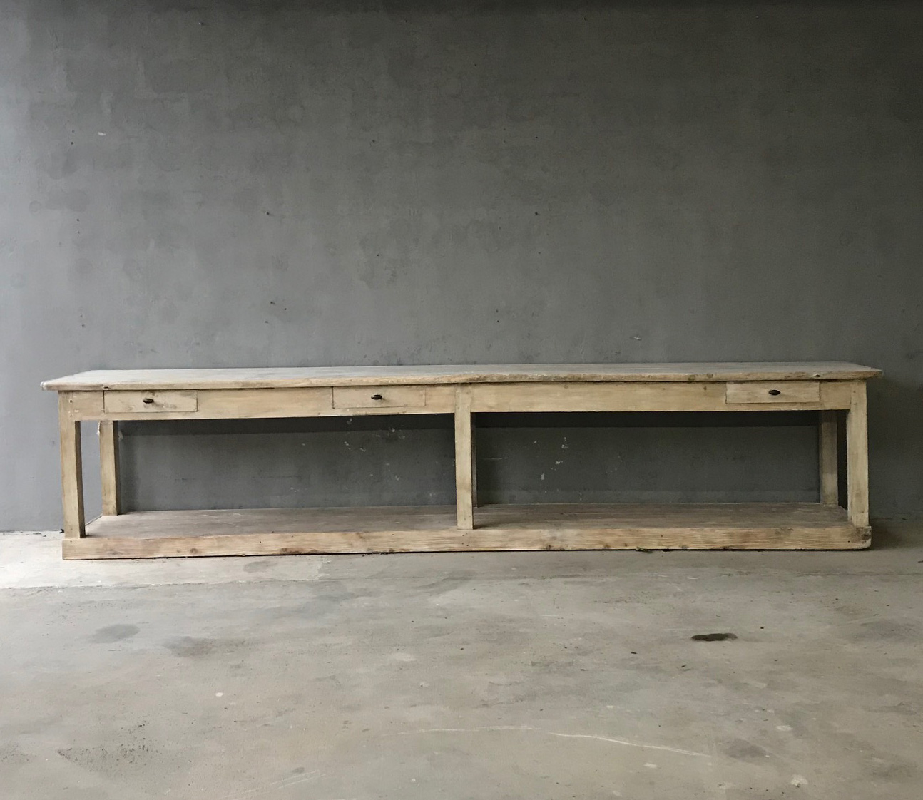19th c Work table from an Atelier in Lyon, France - image 2