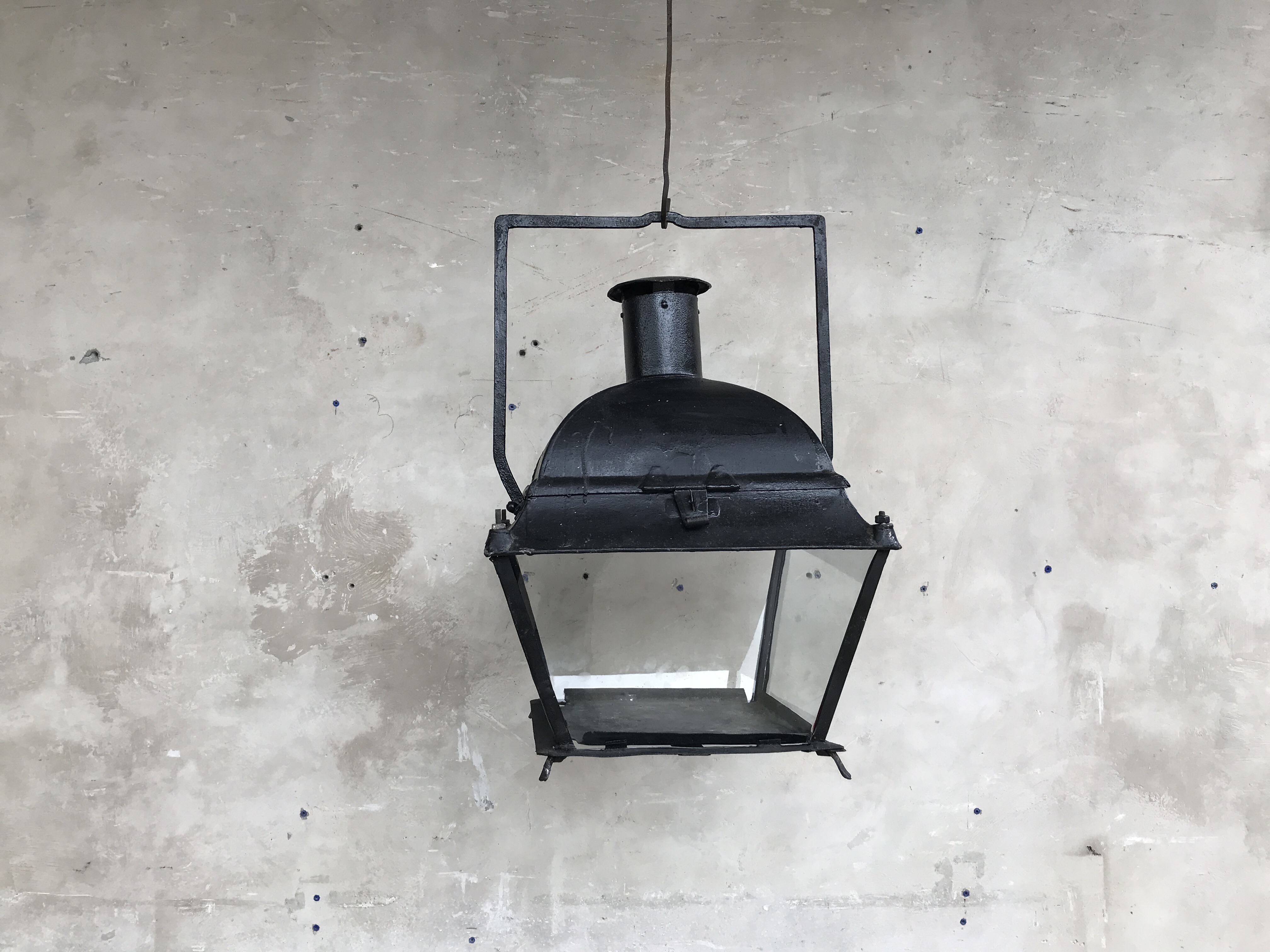 Early 19th c. Large Stable Lantern - image 2