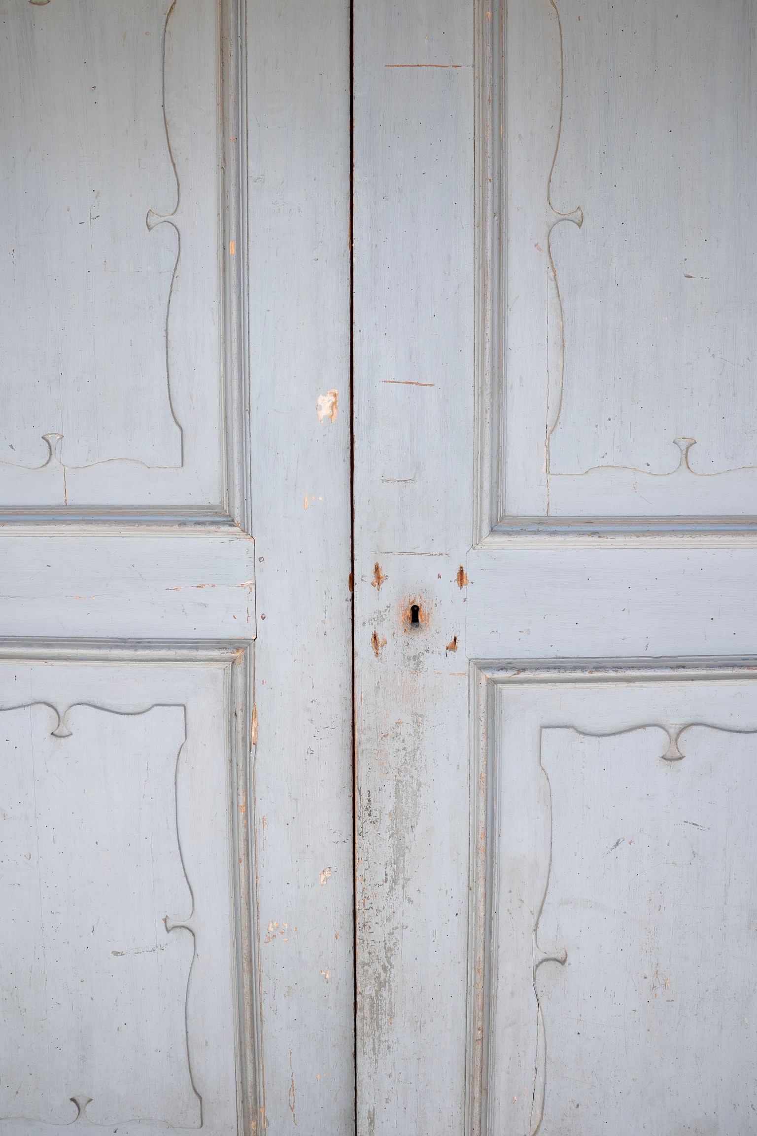 Pair of 18th c. Armadi from a house in Empoli, a town in the Tuscan Region of Italy - image 2