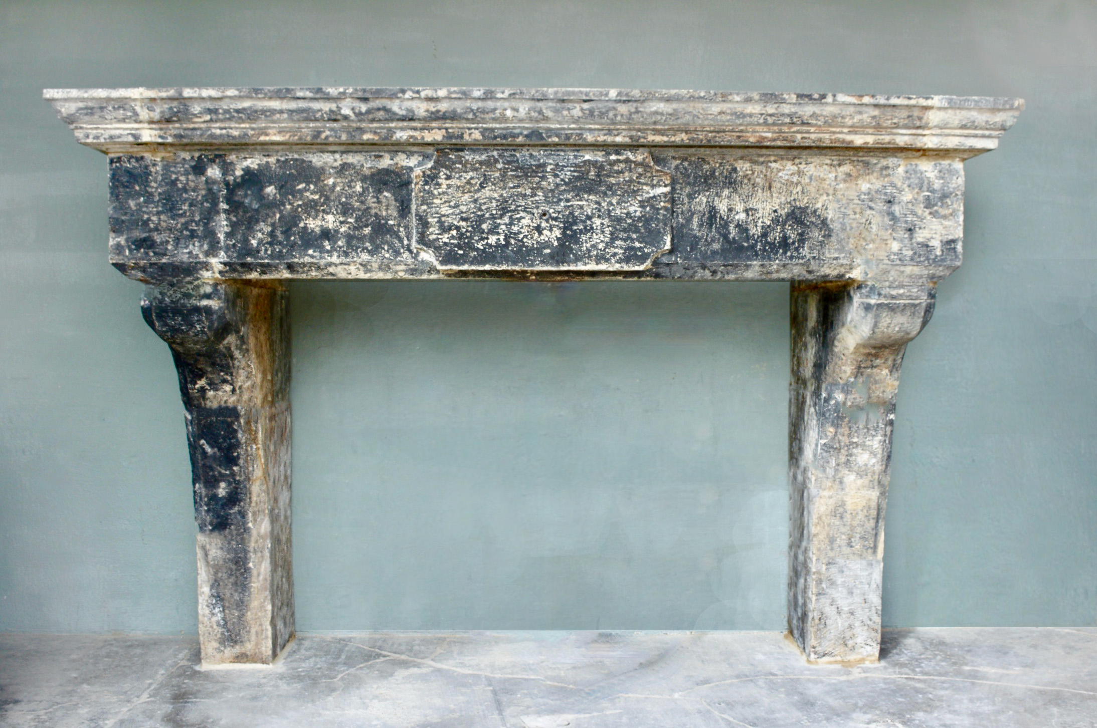 17th Chiminee from a Maison de Chasse (Hunting Lodge) near Nancy, a town In the Lorraine region of France