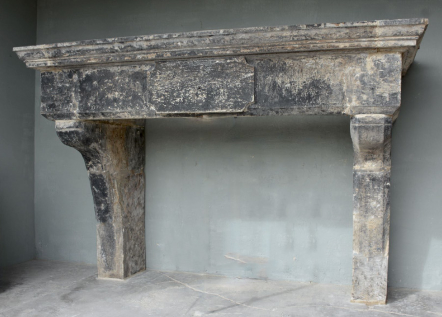 17th Chiminee from a Maison de Chasse (Hunting Lodge) near Nancy, a town In the Lorraine region of France - image 3