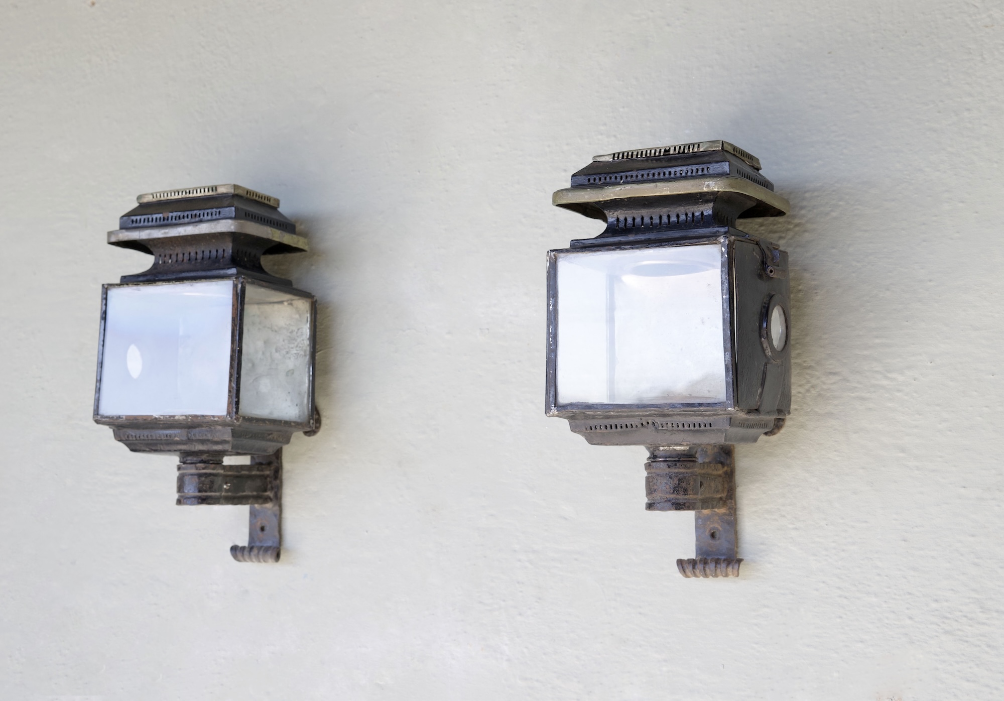 Pair of 19th c. French Wall Lanterns - image 5