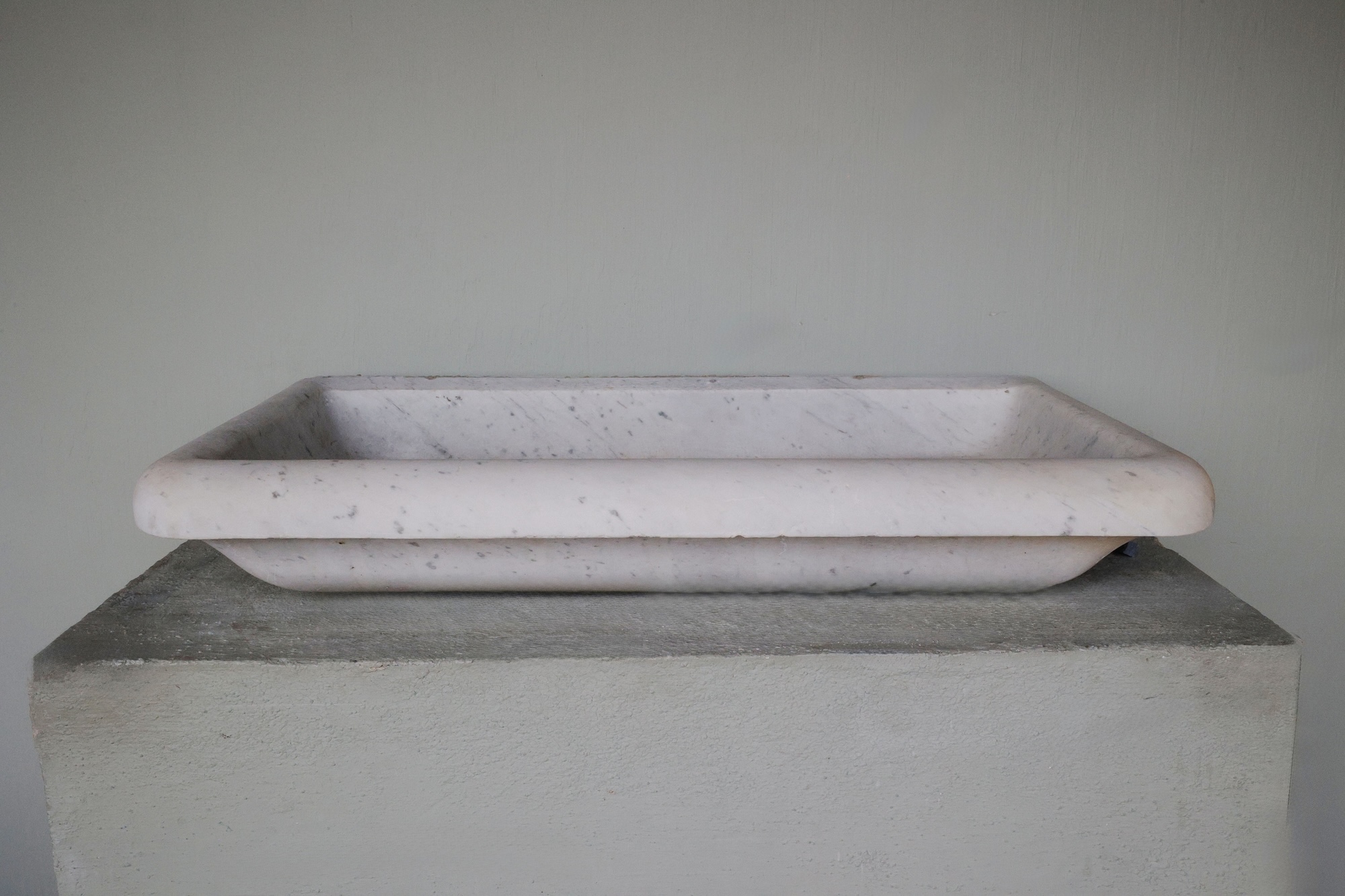 19th c. Italian Marble Sink