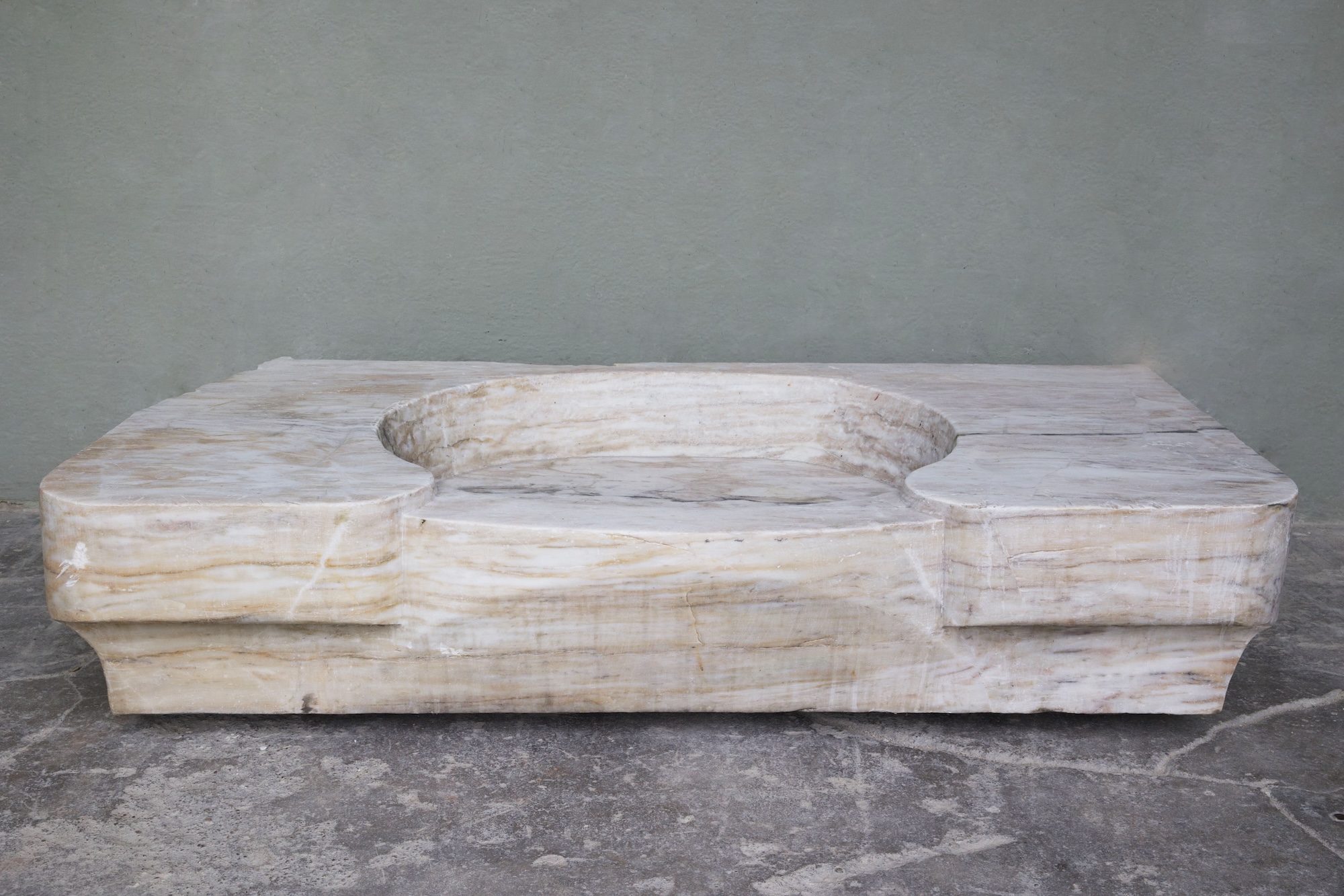 18th c. Marble Évier from a Maison de Maître in Béziers, a city in the South of France