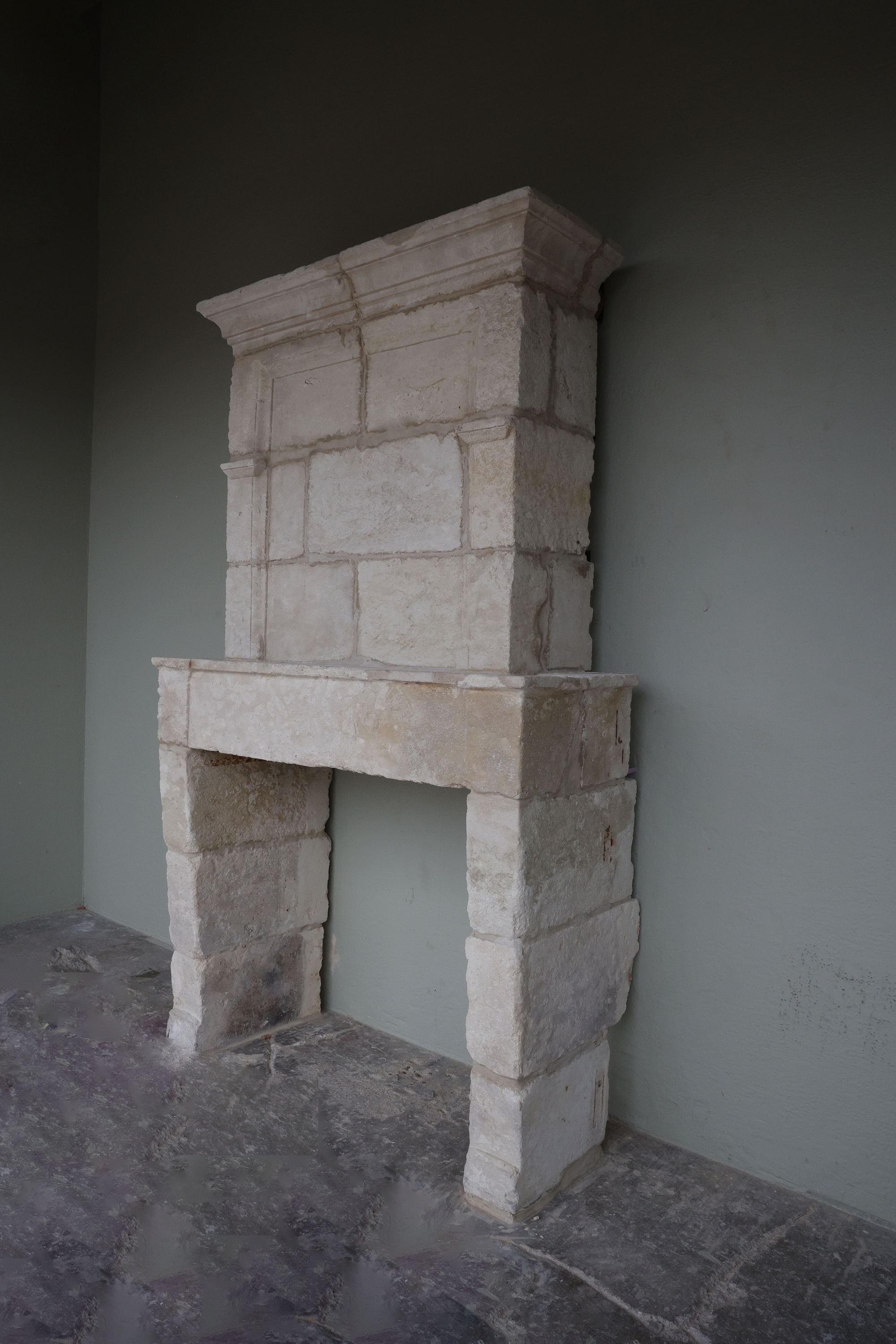 18th c. Trameau Cheminee from a Maison de Ville in Uzes, a town in the South of France - image 2