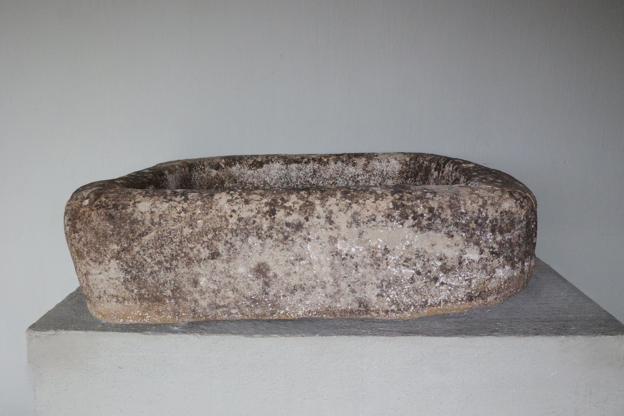 Small stone trough from a property outside of Lucca, Italy