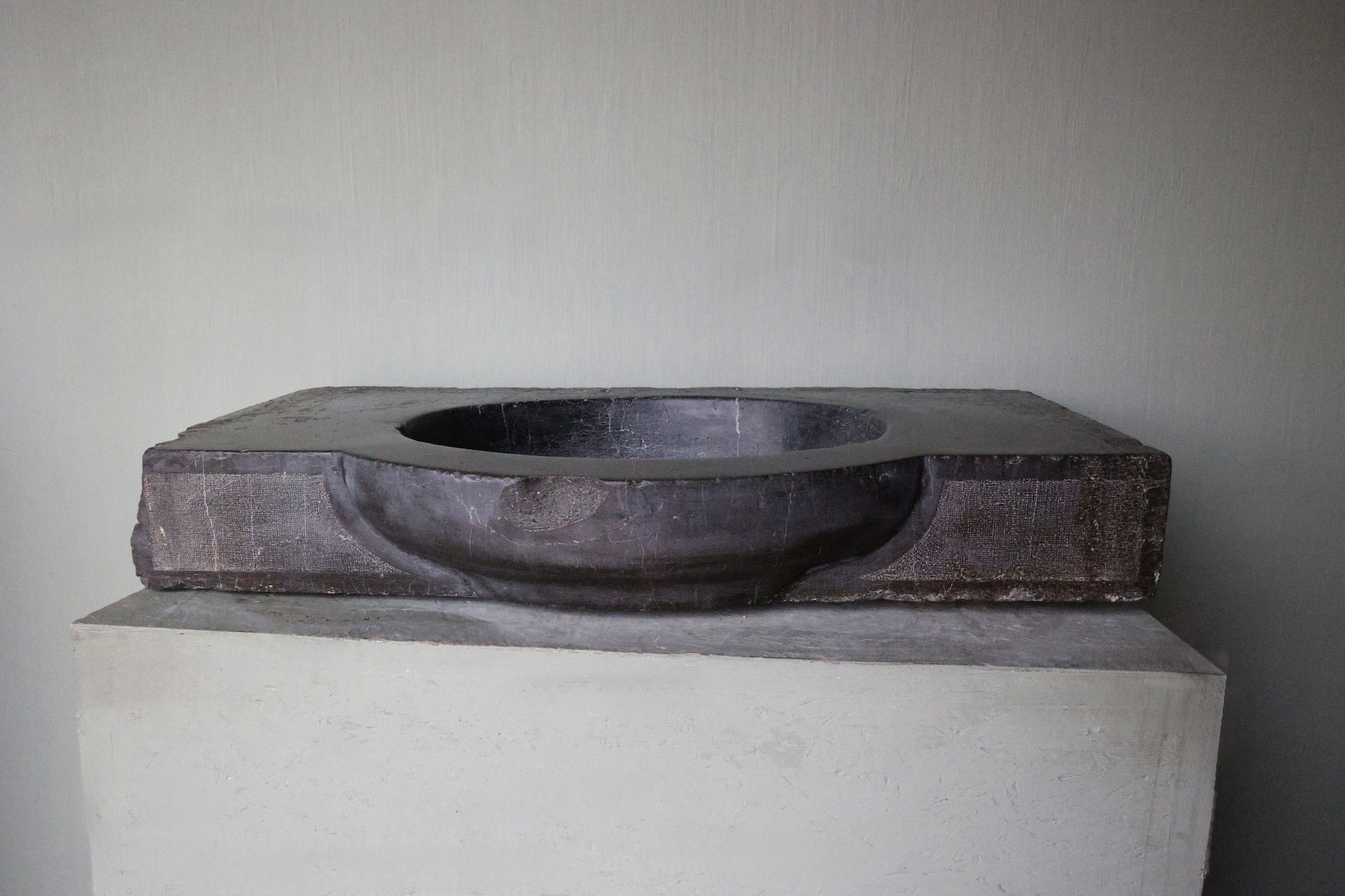 18th c. Evier from a Maison Vigneronne (Vineyard House) from Coursen, a commune in Southern France
