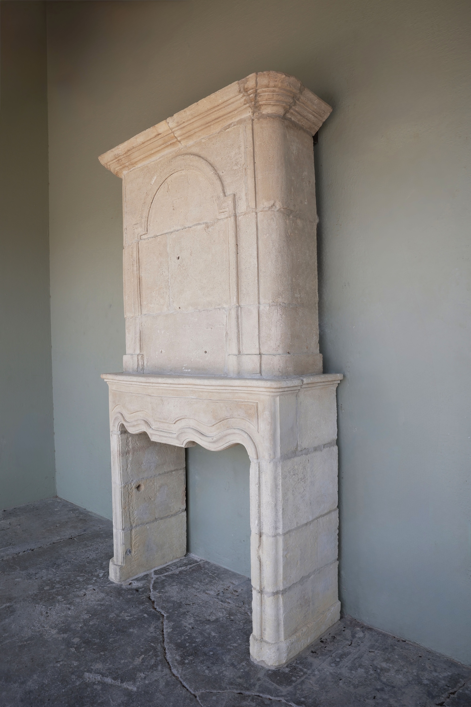 18th c. Trumeau Mantel from a property in Les Lilas, a commune just outside of Paris, France - image 4