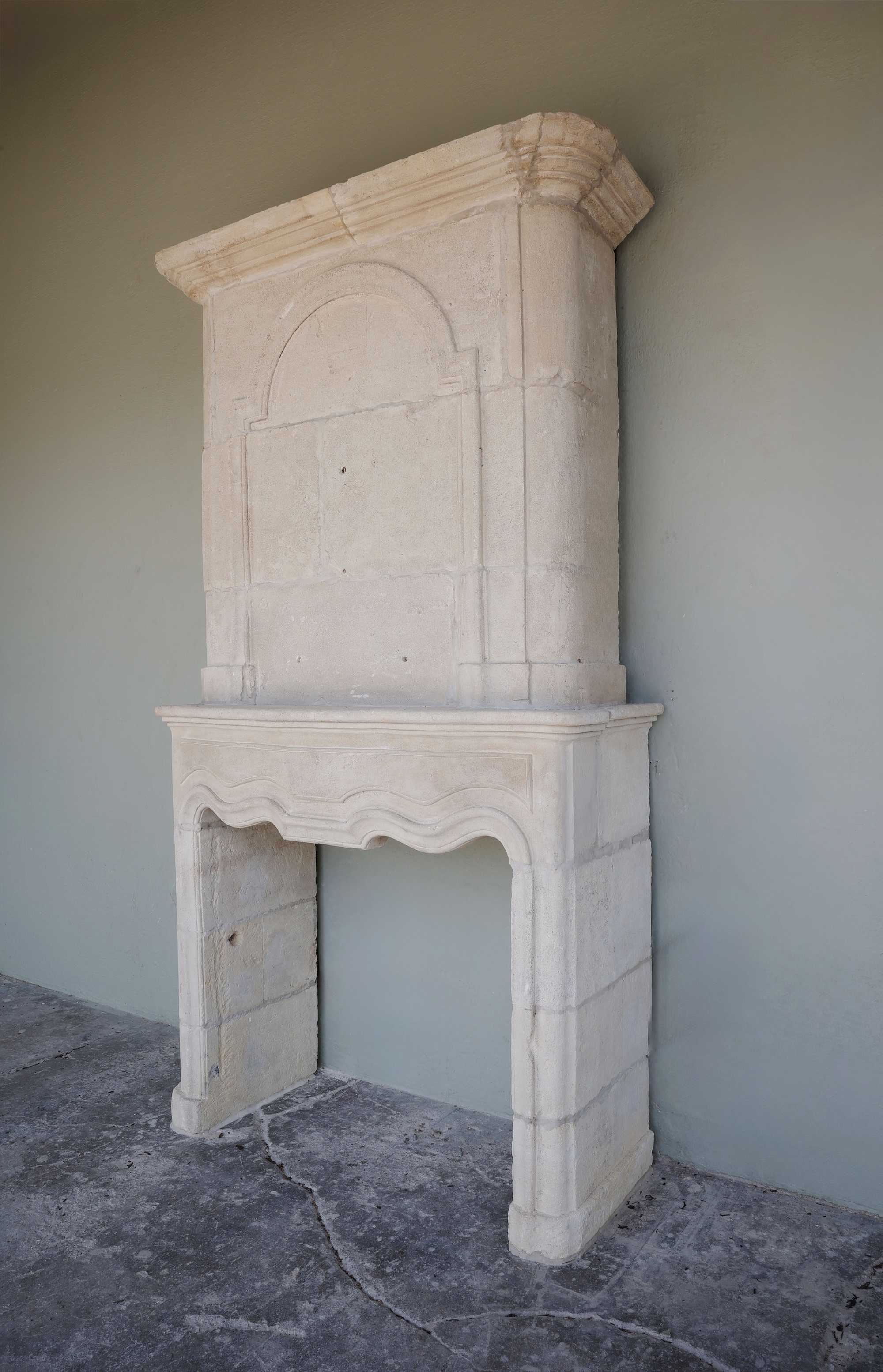 18th c. Trumeau Mantel from a property in Les Lilas, a commune just outside of Paris, France - image 3