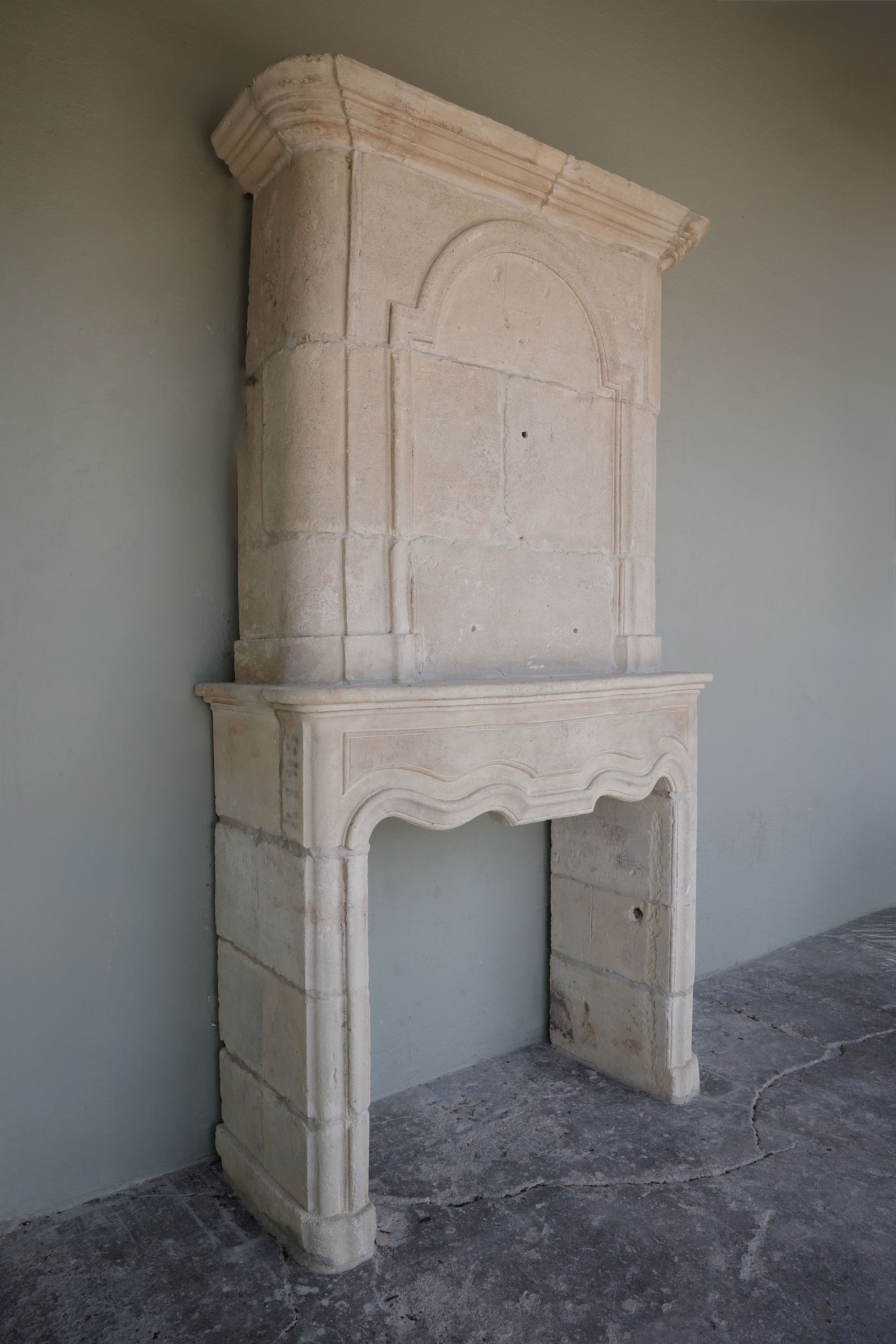 18th c. Trumeau Mantel from a property in Les Lilas, a commune just outside of Paris, France - image 2