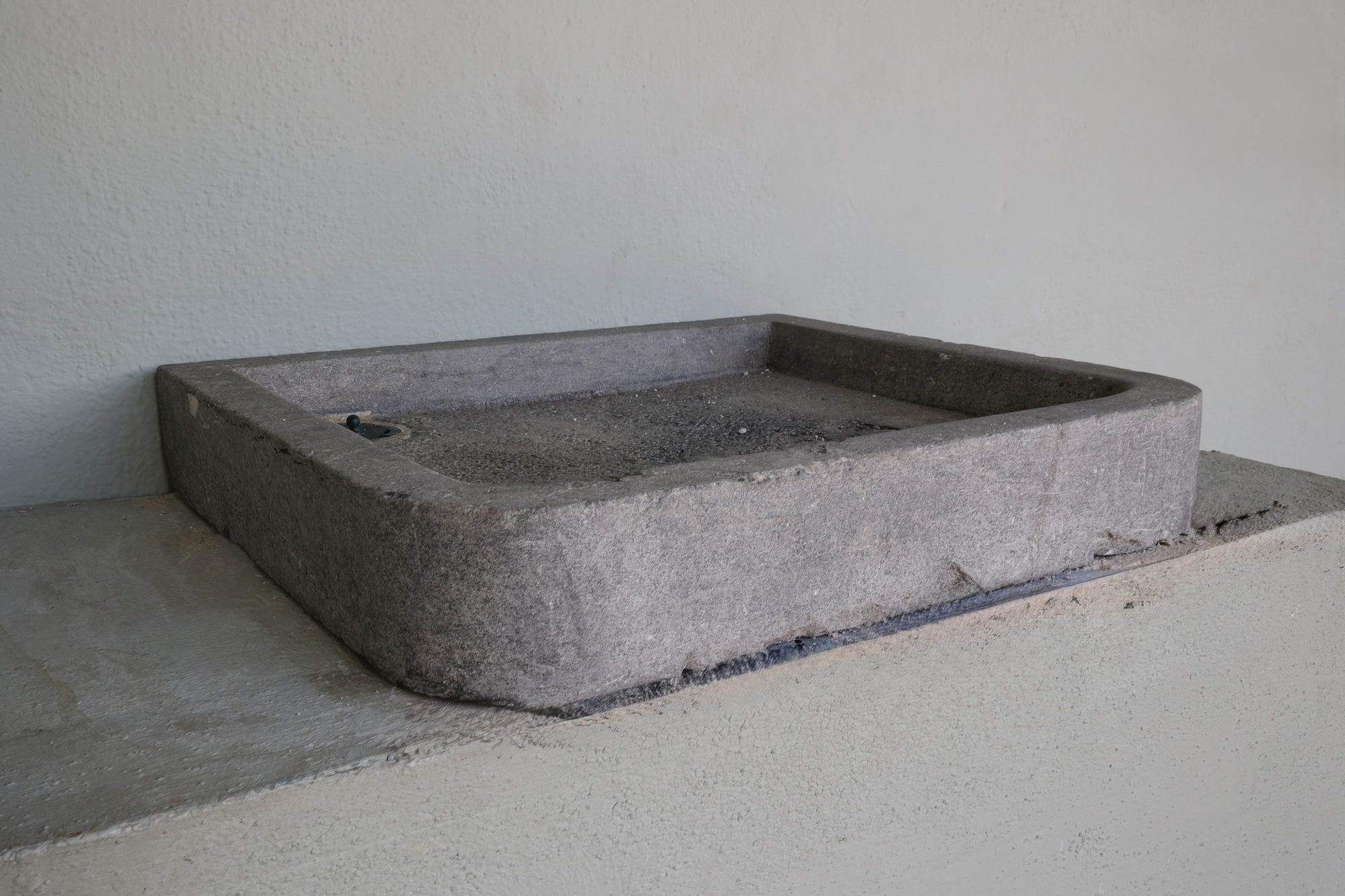 Early 19th c Belgian Bluestone Evier from the Ardennes region of Belgium - image 2
