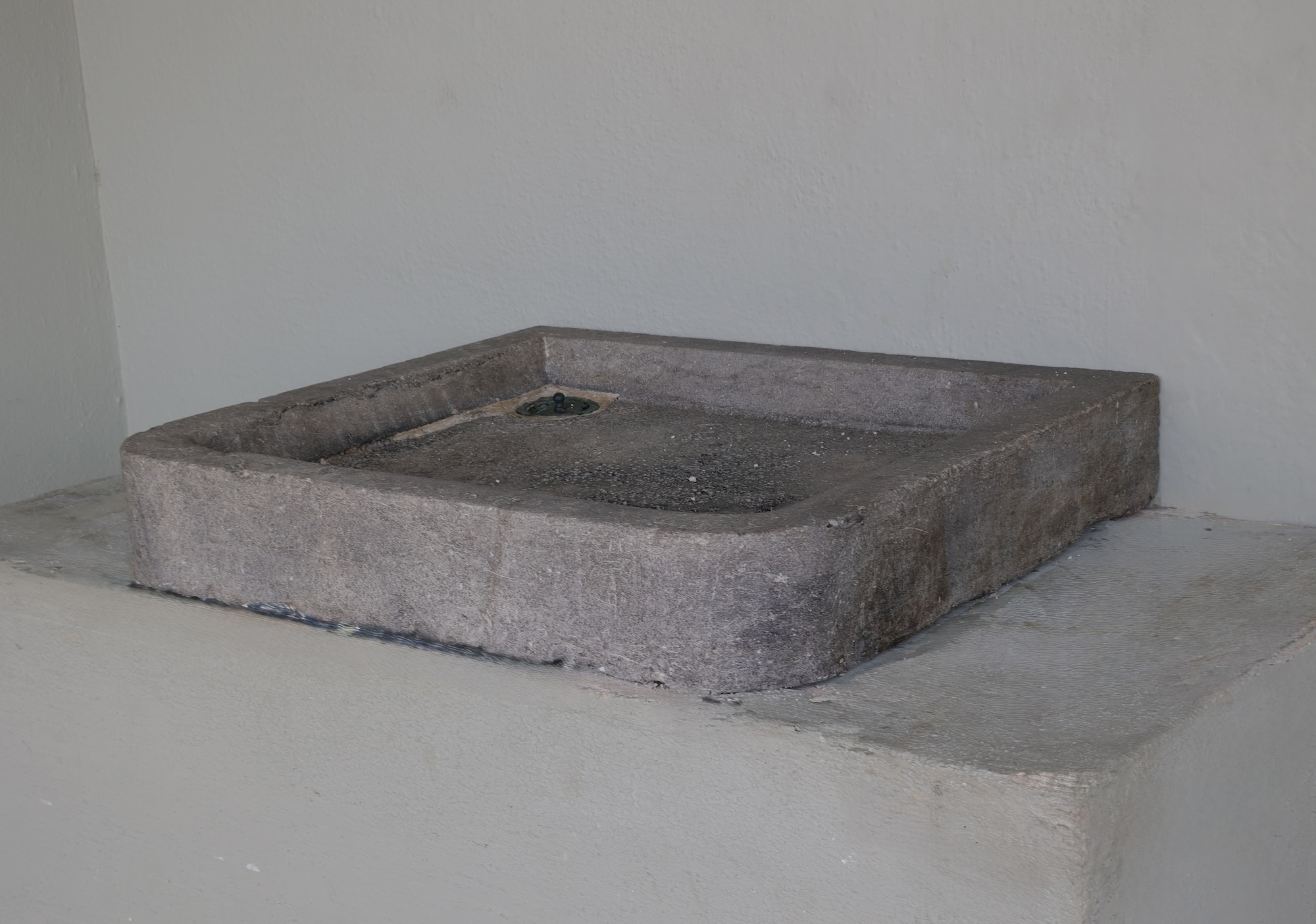 Early 19th c Belgian Bluestone Evier from the Ardennes region of Belgium - image 3