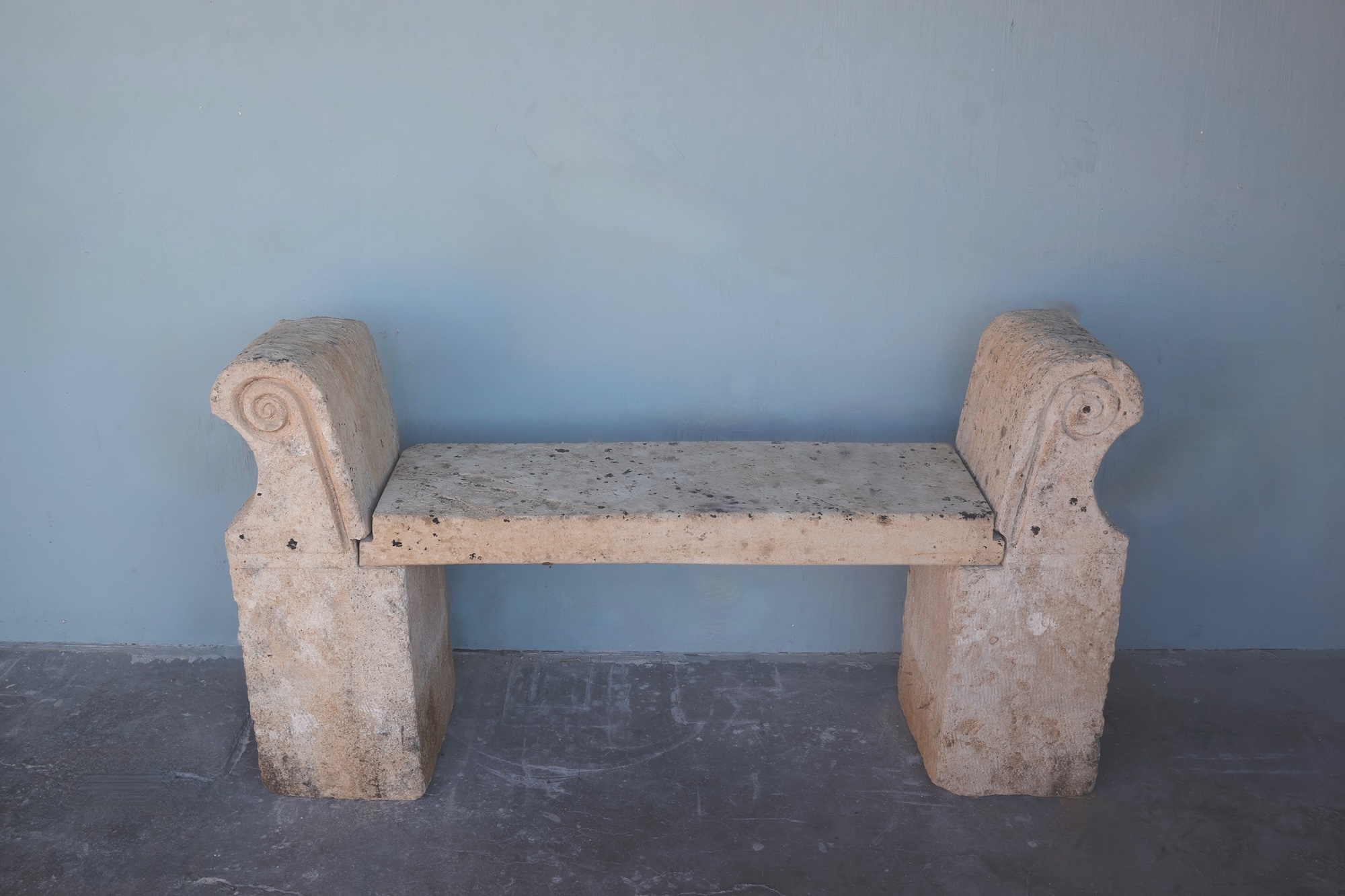 19th c French Stone Bench - image 5