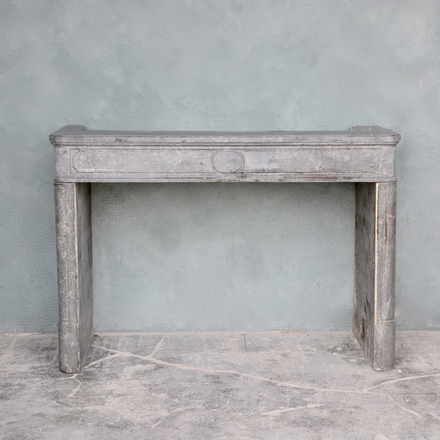 18th c. Cheminée from a Maison Particulière in Besançon, a city in France near the border of Switzerland