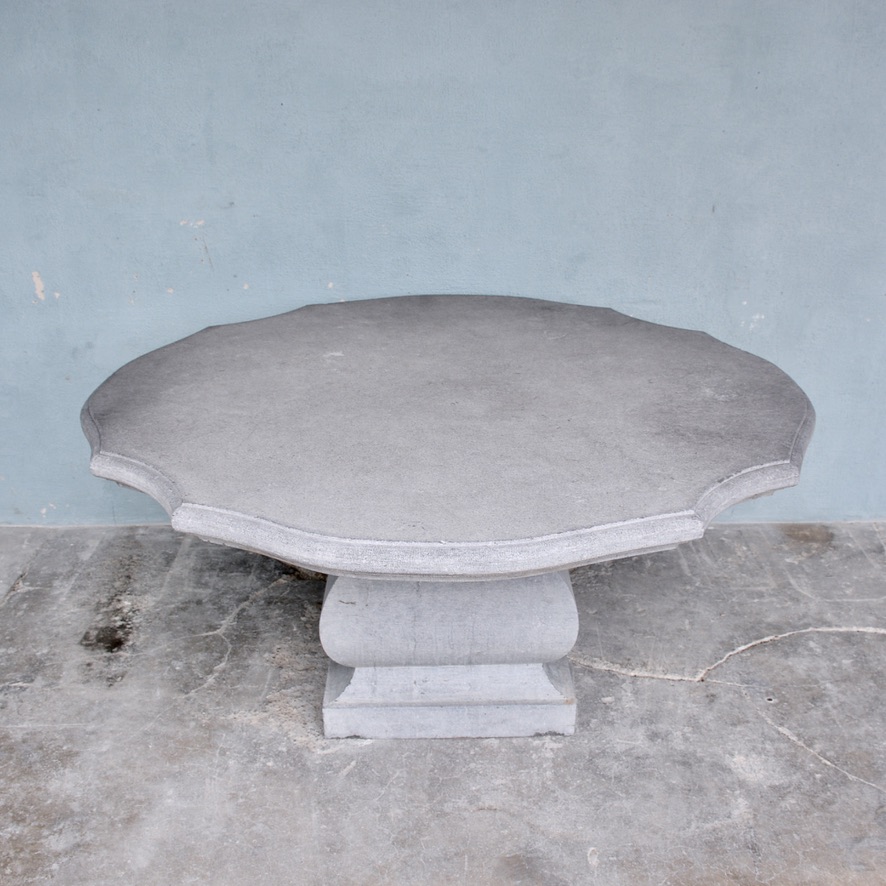 Bastide Collection | Belgian Blue Stone Table | Circular Style 2 - image 3