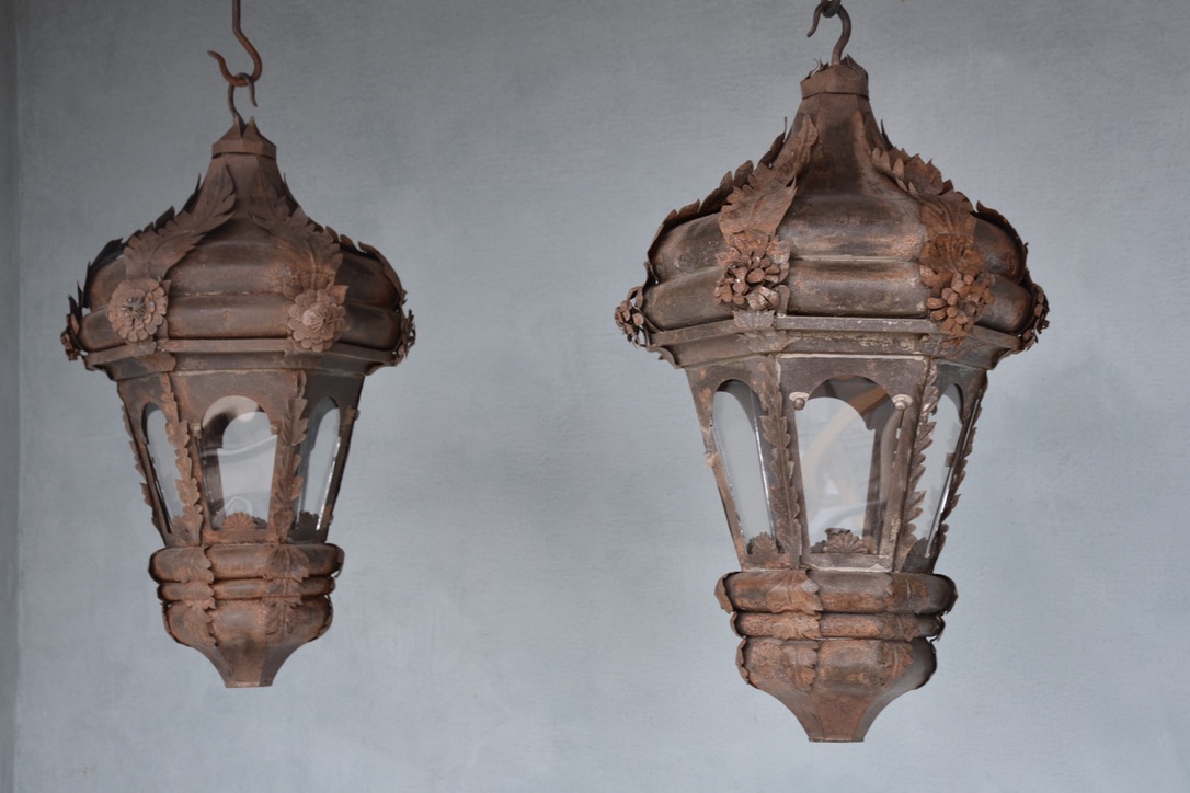 Pair of 18th c. Italian Processional Lanterns - image 2