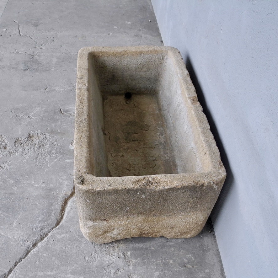 Antique French Trough from the Bourgogne Region of France - image 4