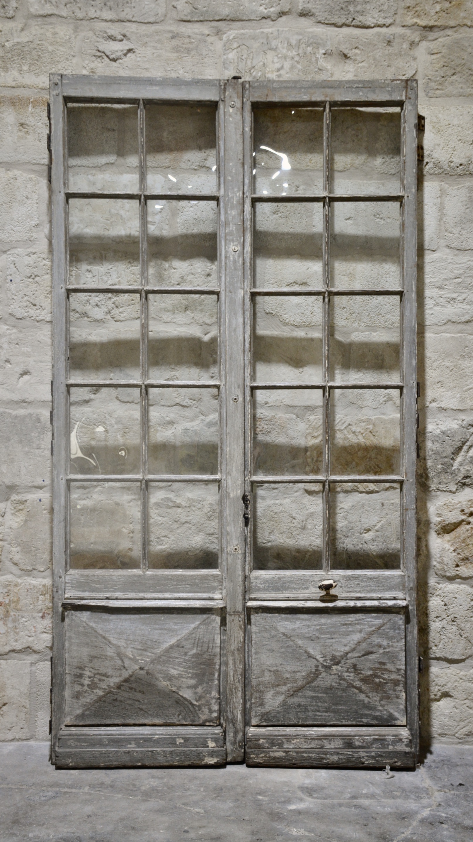 Pair of 18th c. Doors from a Chateau near Fleurville, France 