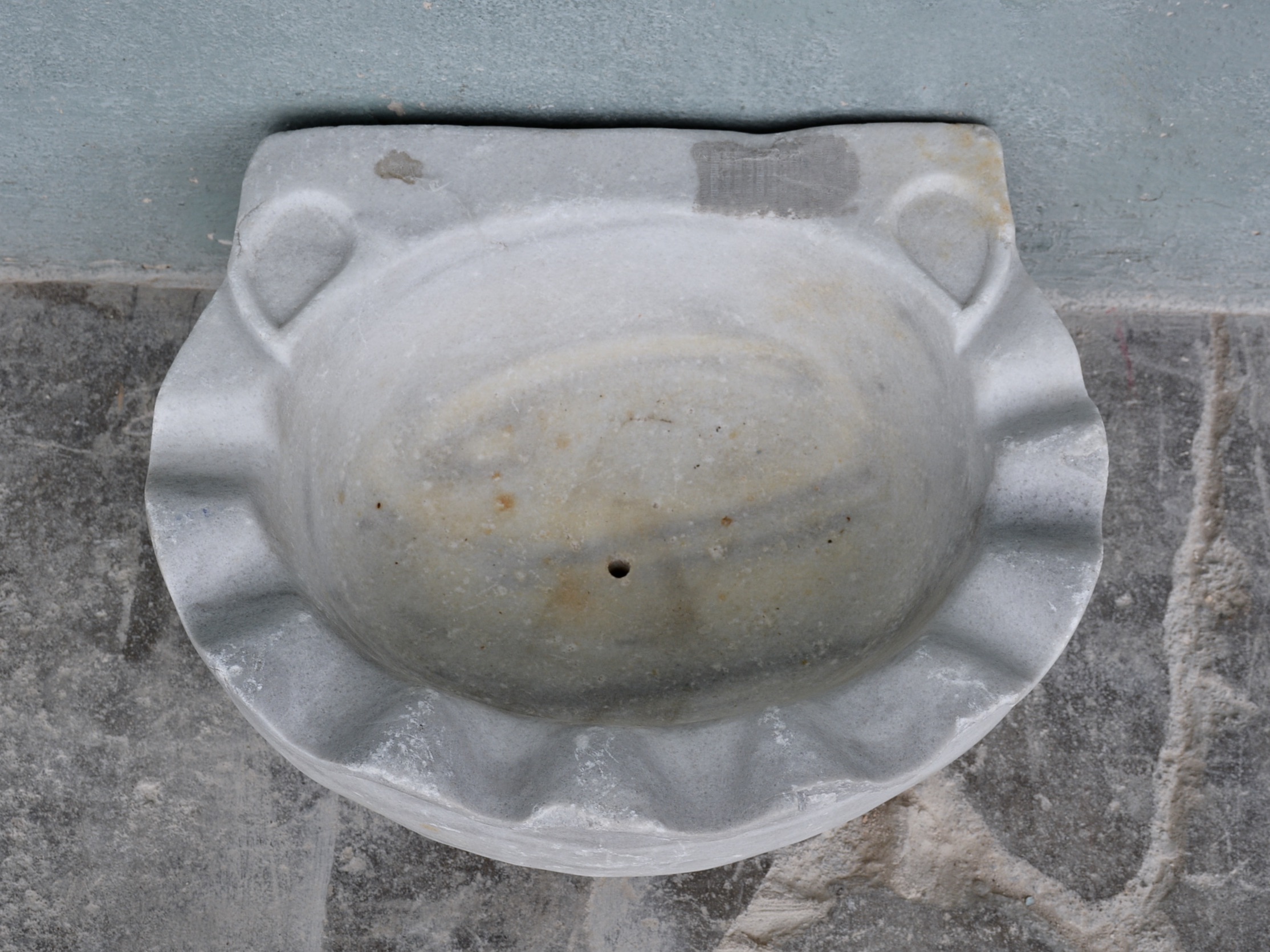Antique White Marble Sink - image 3