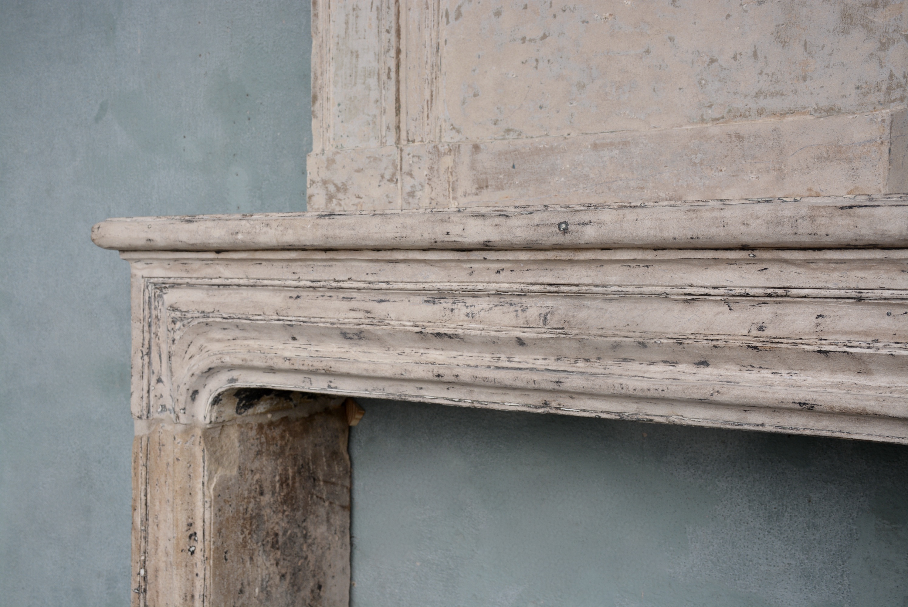 Reclaimed Fireplace with Trumeau - image 3