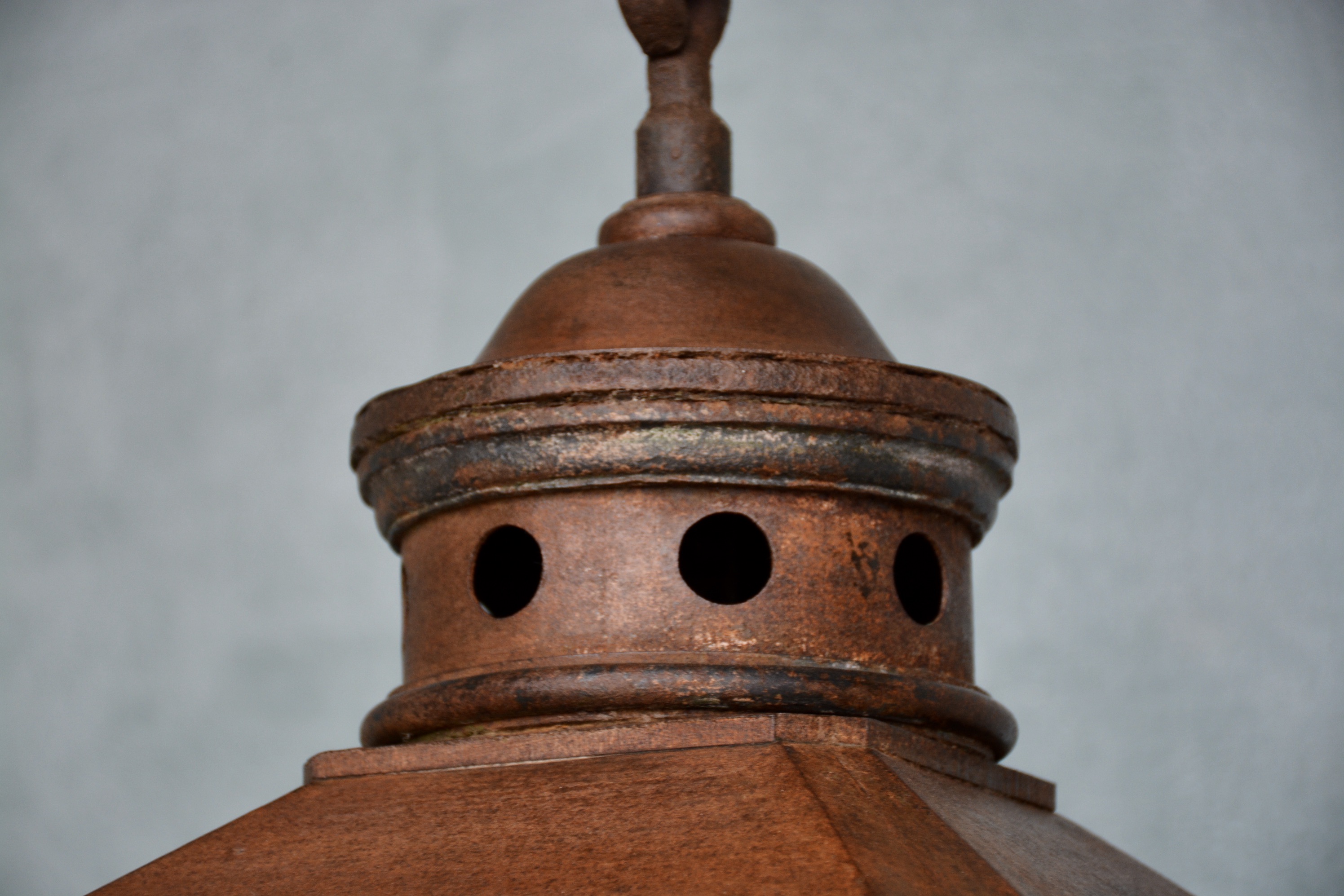 19th c. Provençal Iron Lantern - image 3
