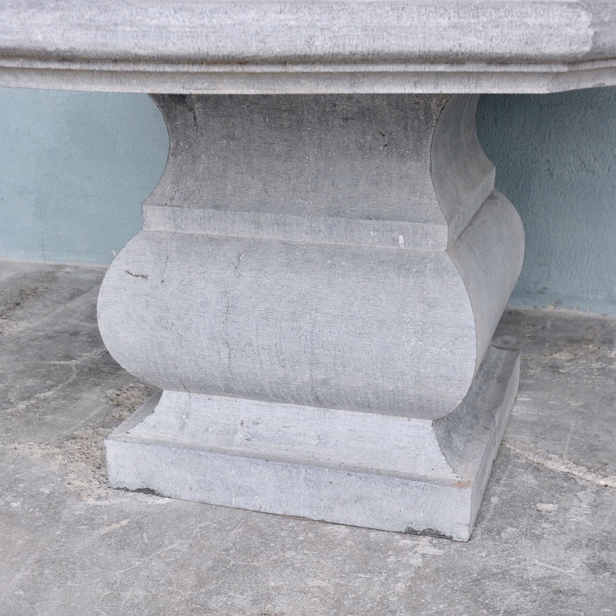 Bastide Collection | Belgian Blue Stone Table | Circular Style 2 - image 5