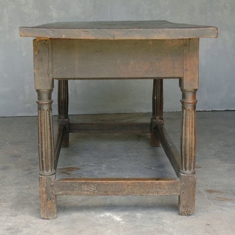 16th c. Chestnut Table From Northern Spain - image 4