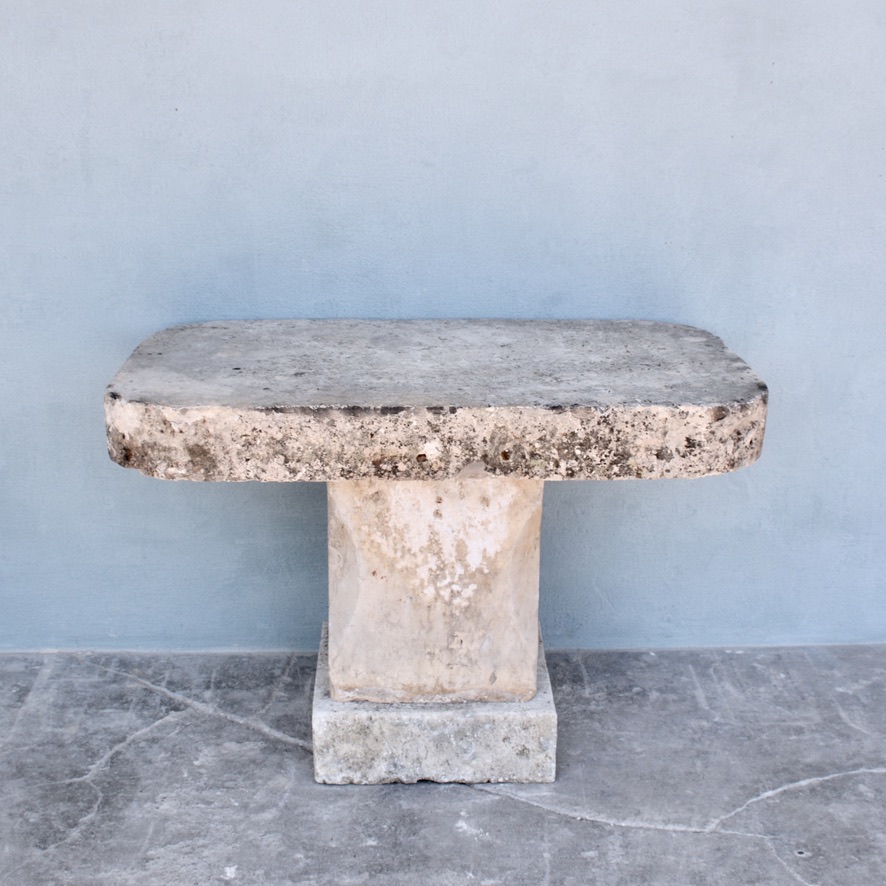 18th c. Stone Table from a Vineyard Property in Saint-Etienne, France