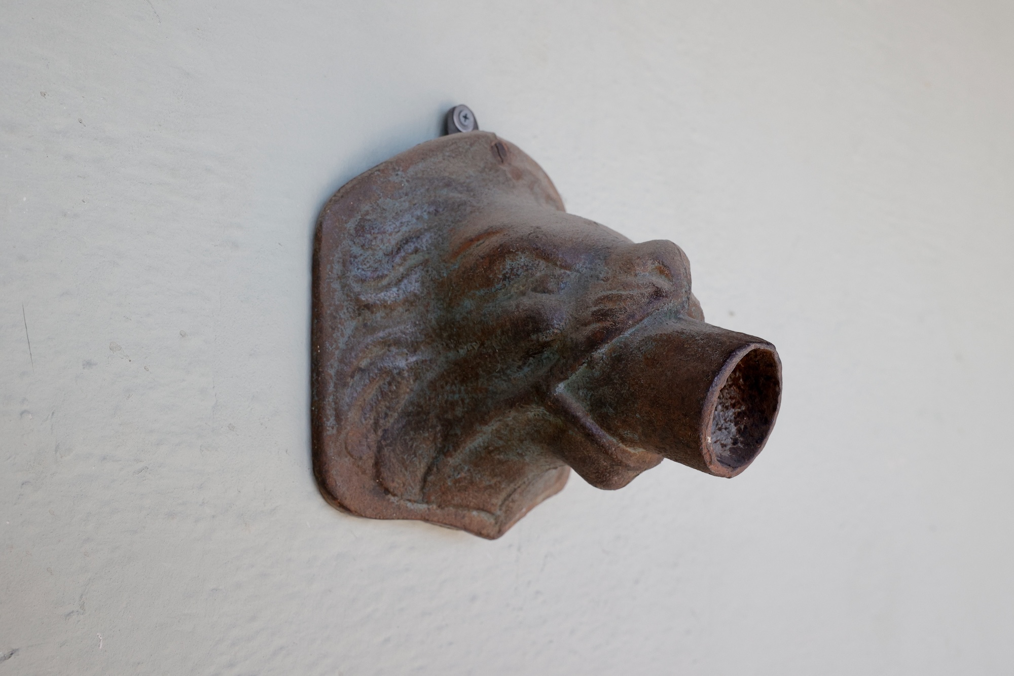 Large Iron Fountain's Spout (lion) - image 2