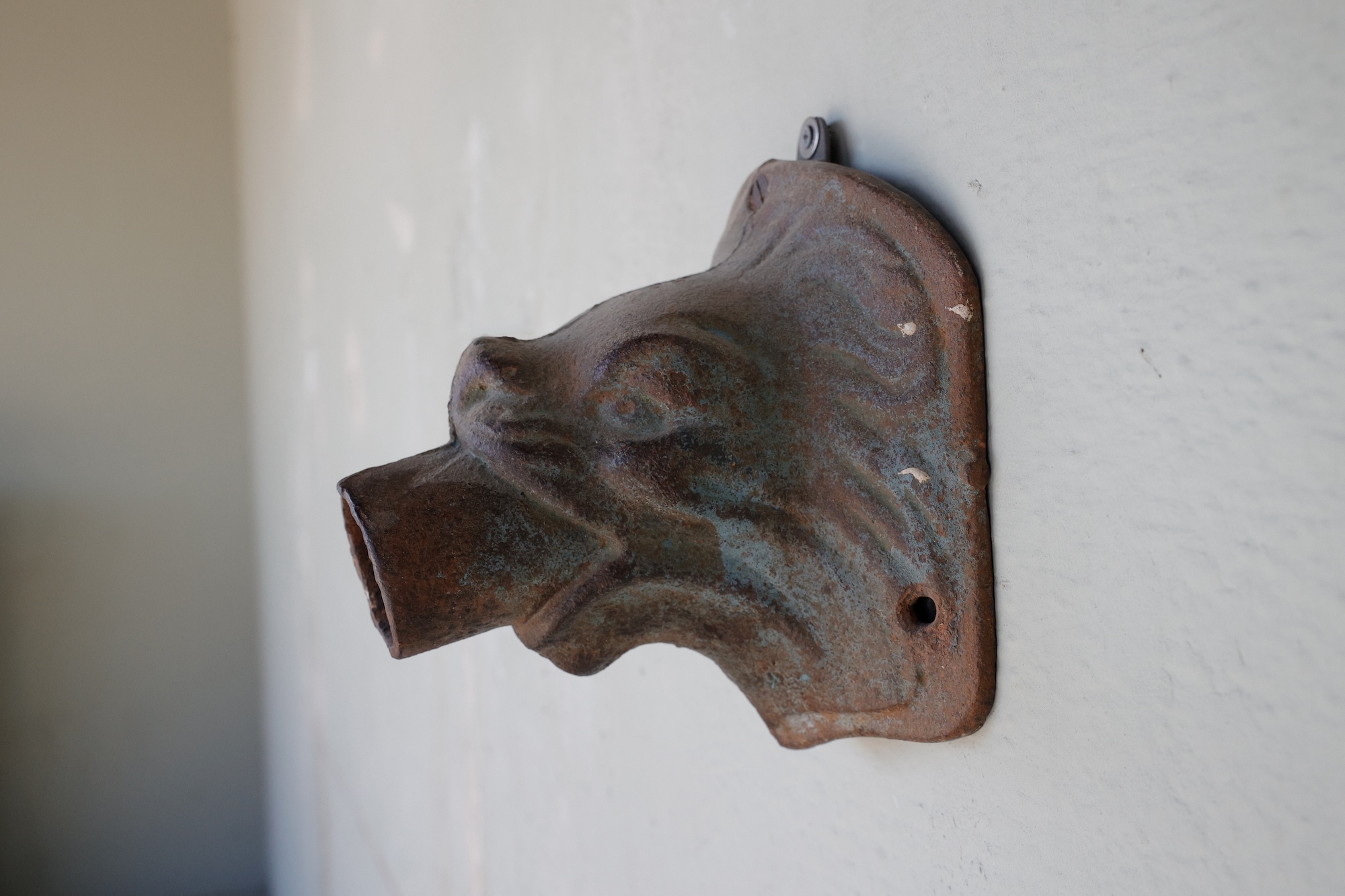 Large Iron Fountain's Spout (lion) - image 3