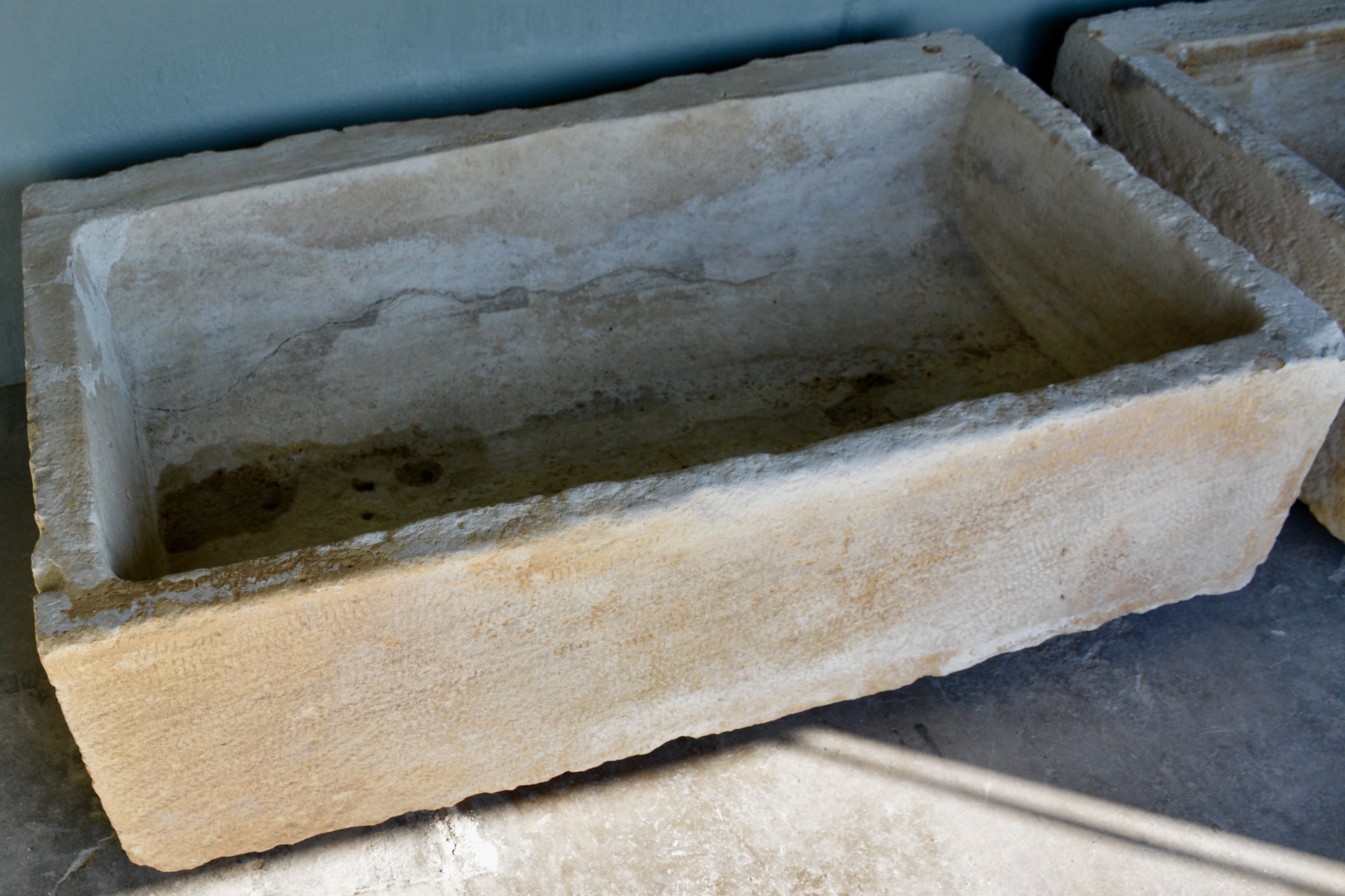 Pair of Antique Troughs from the Stables of a Chateau in the Lorraine region in France