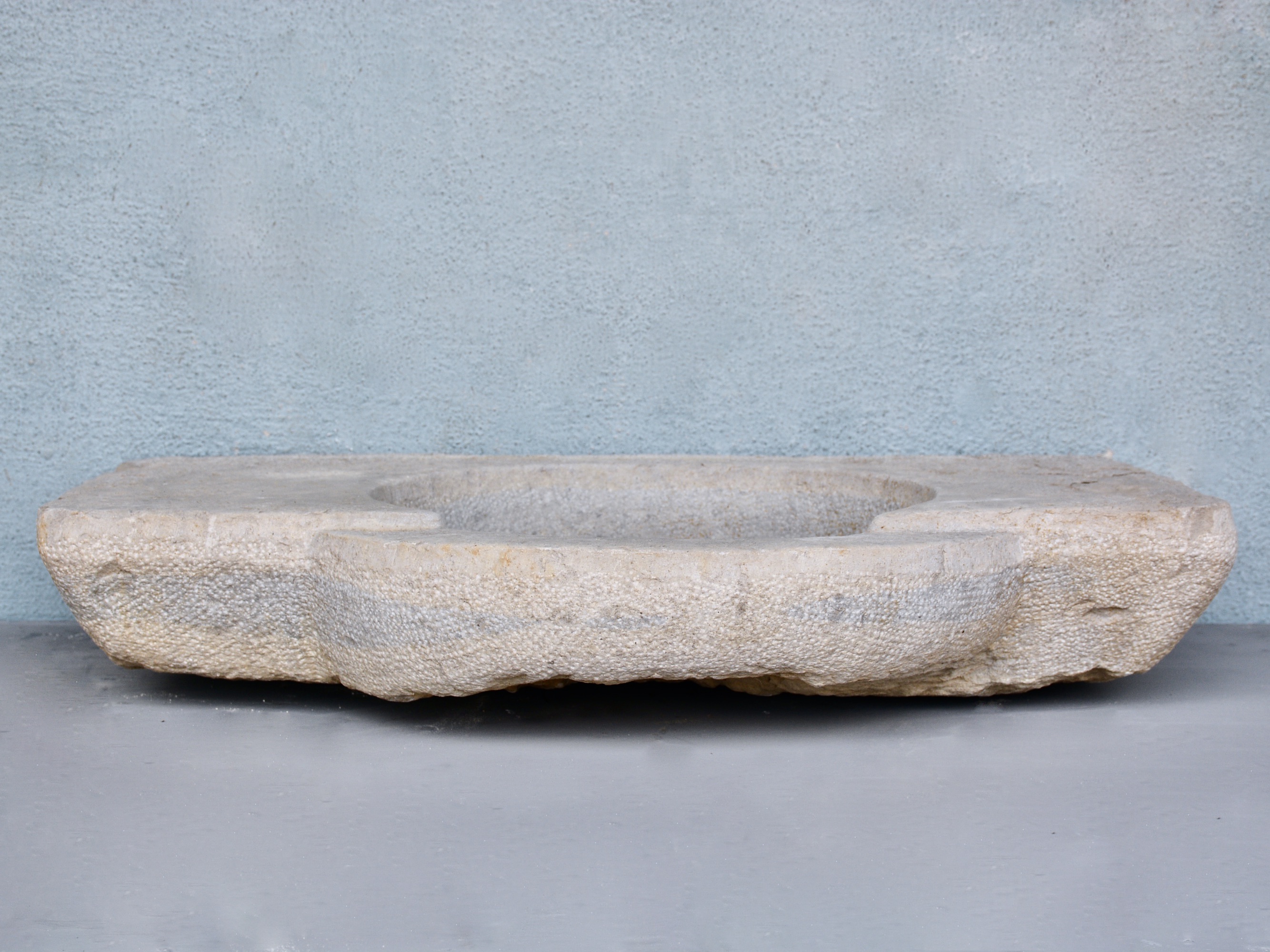 18th c. Evier sink a Maison de Ville in the French village  Sallèles-d'Aude