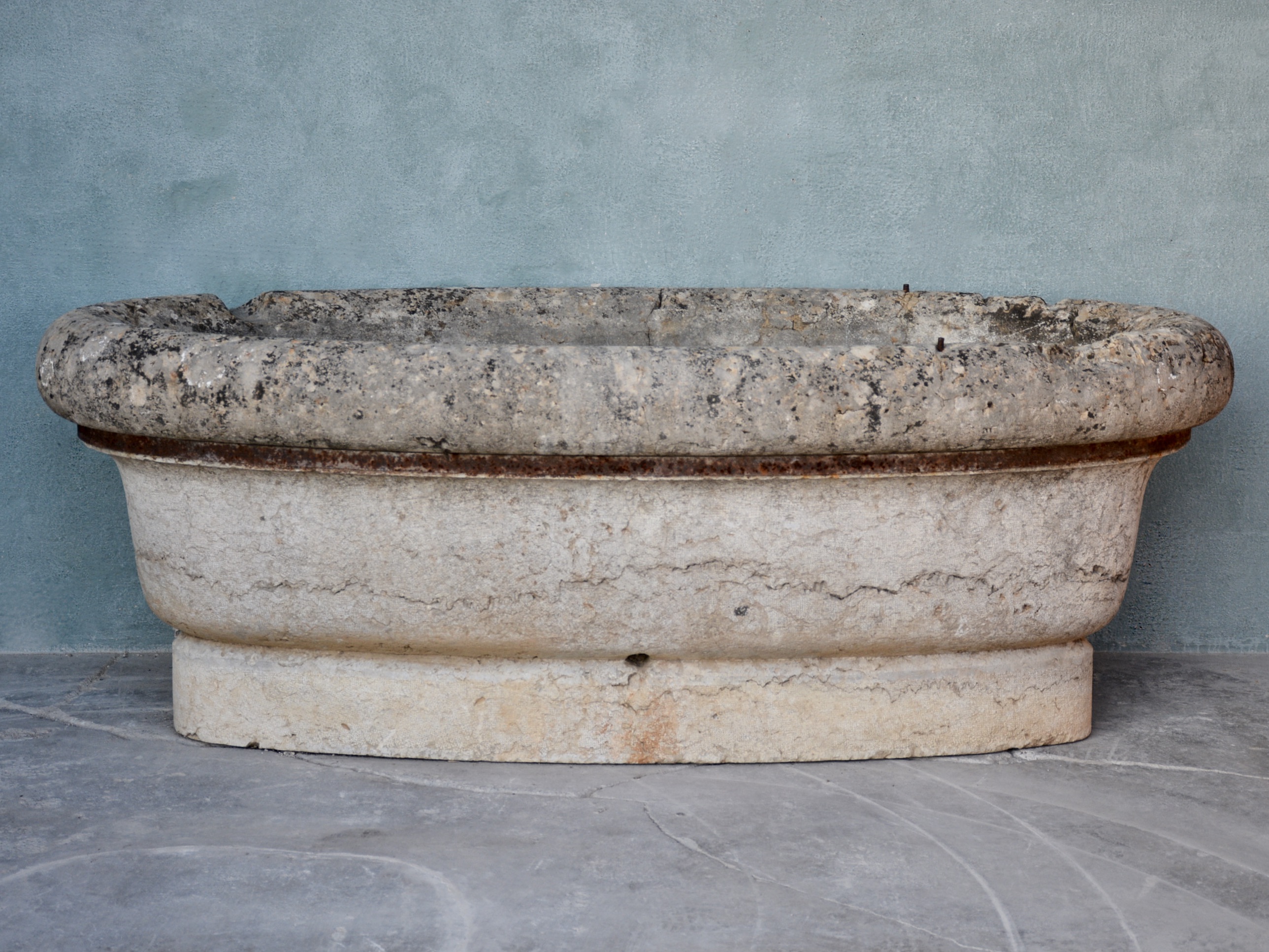 18th c. Stone Vasque from the Garden of a Property in the Vaucluse region of France