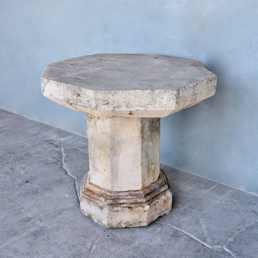 18th c. Stone Table from the Courtyard of a Maison Bourgeoise in Bordeaux, France - image 2