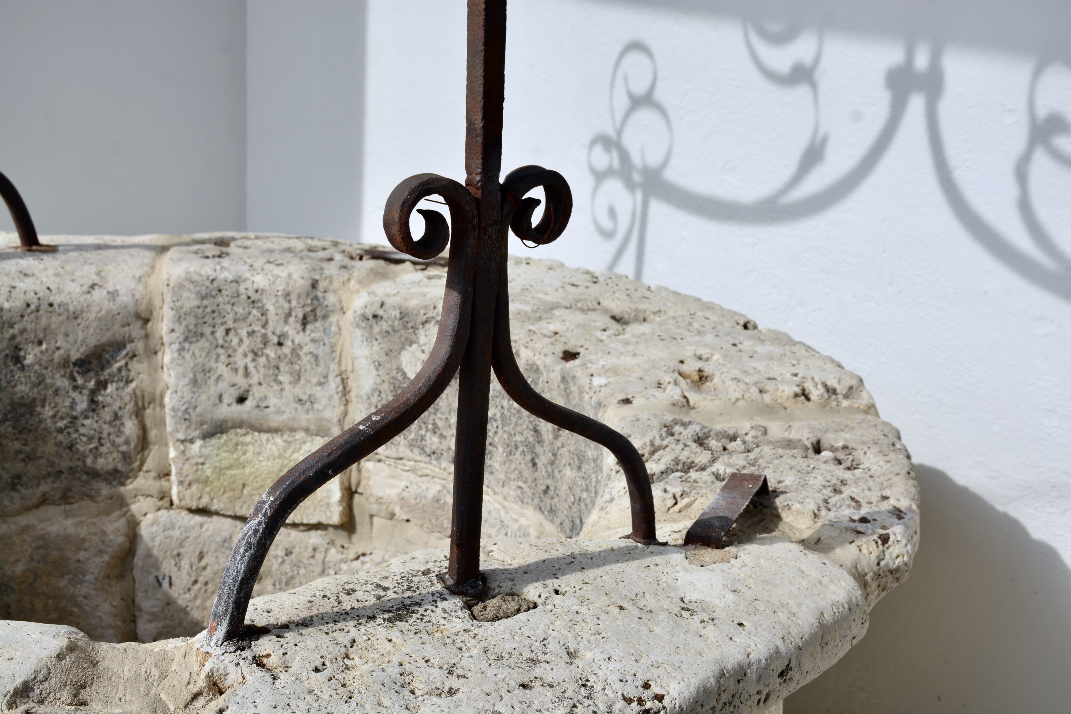 Louis XIV Well from a Jardin Provencal near Uzes, France. Circa 1680. 
