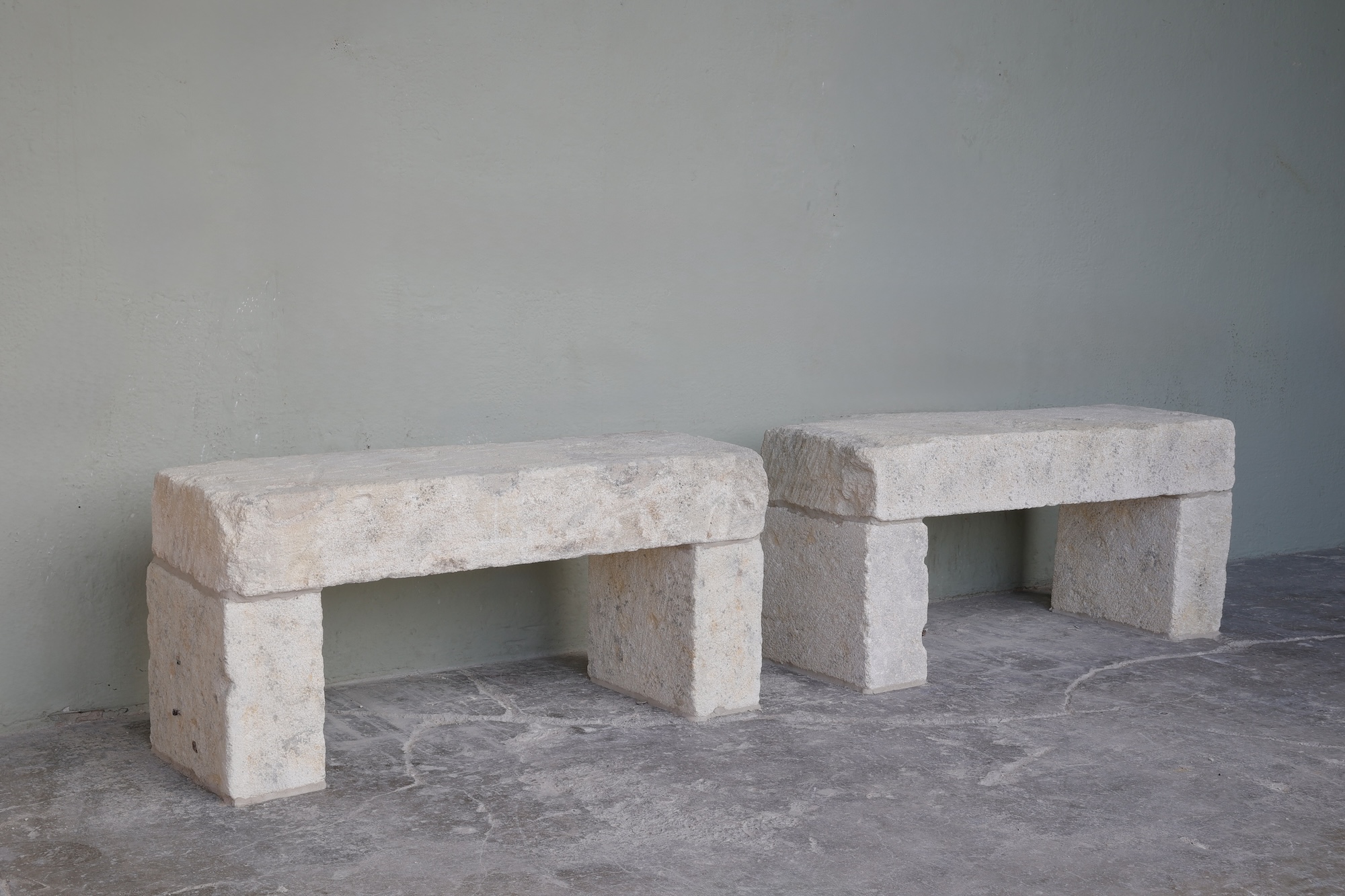 Bespoke Stone Benches of Reclaimed Stone - image 2