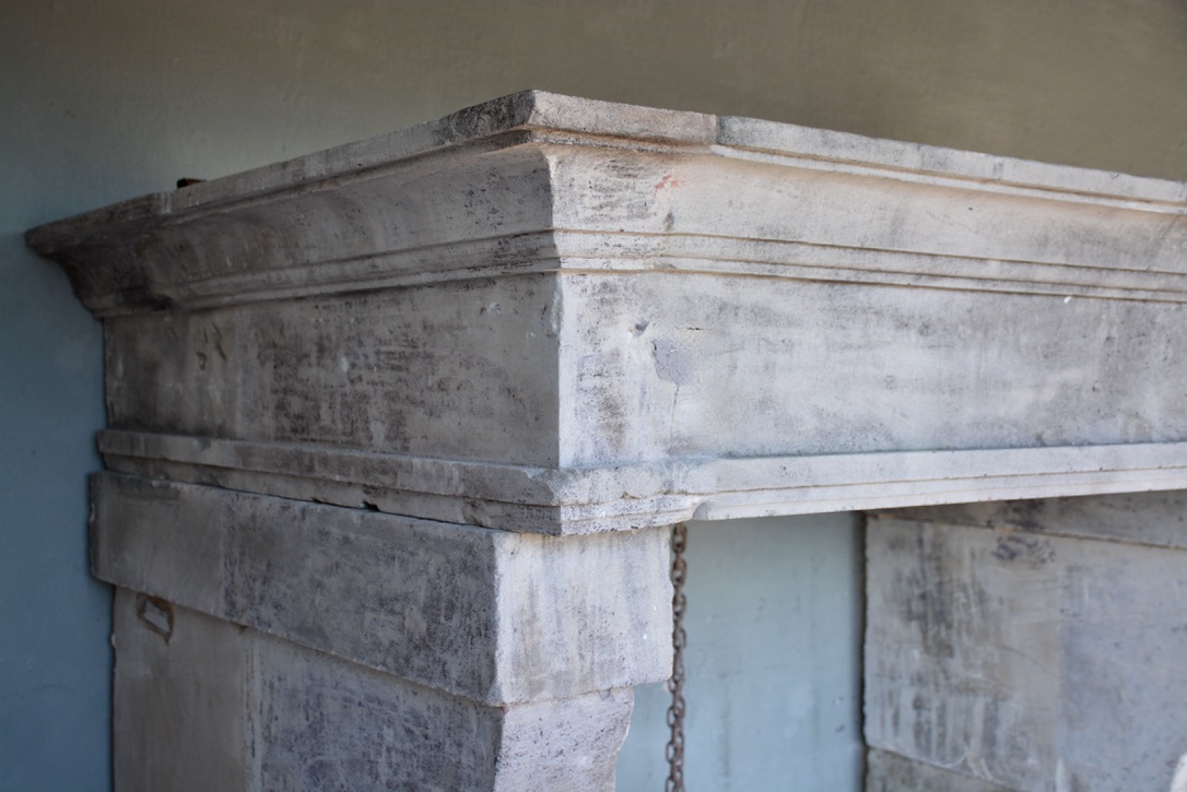 18th c Cheminee From A Bastide In The Countryside Near Grimaud, A Village Not Far From St. Tropez, France
