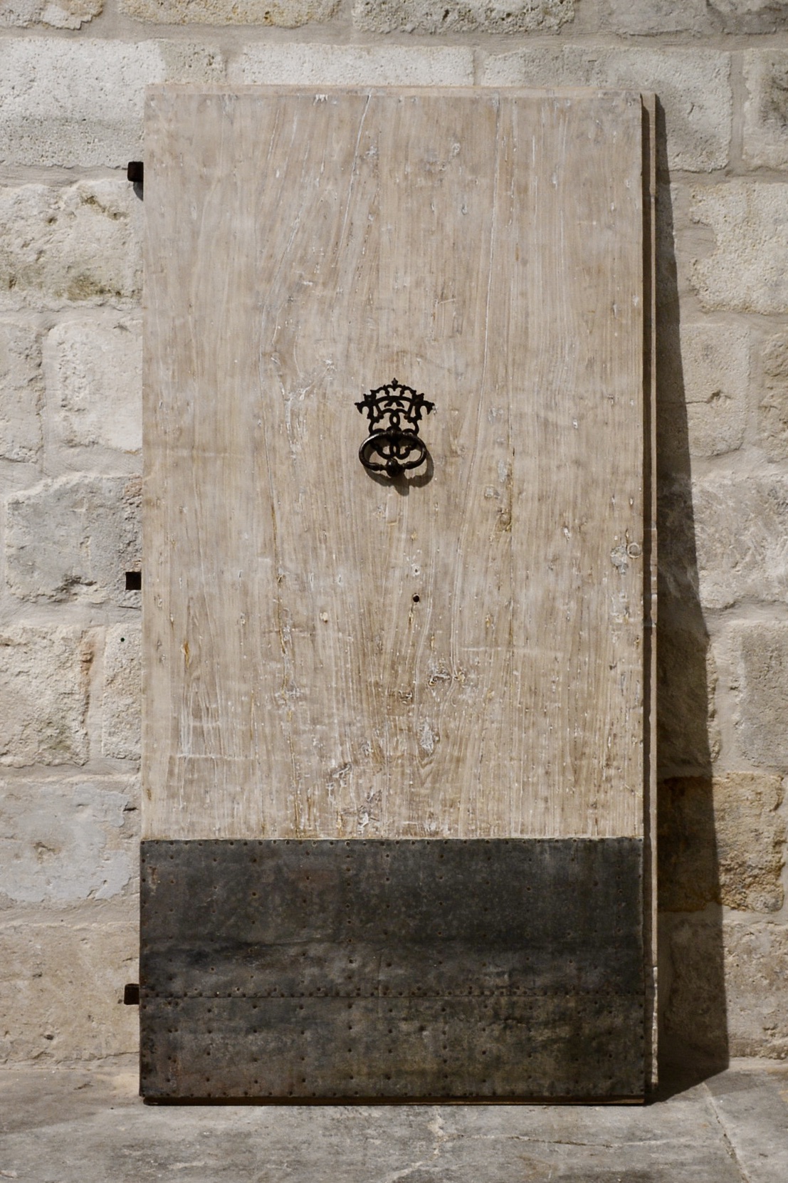 17th c. Entrance Door to a Fattoria outside of Imola, a town in the Emilia-Romagna region of Northern Italy